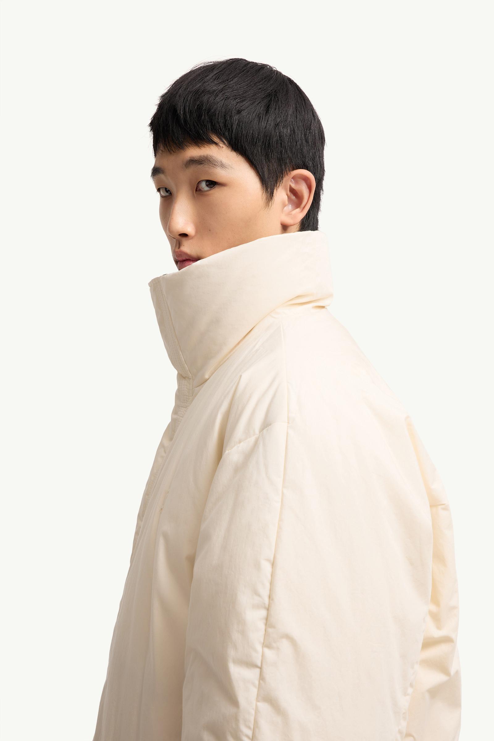 ネイビーブルー Moncler + JIL SANDER Penguinone ショートダウン