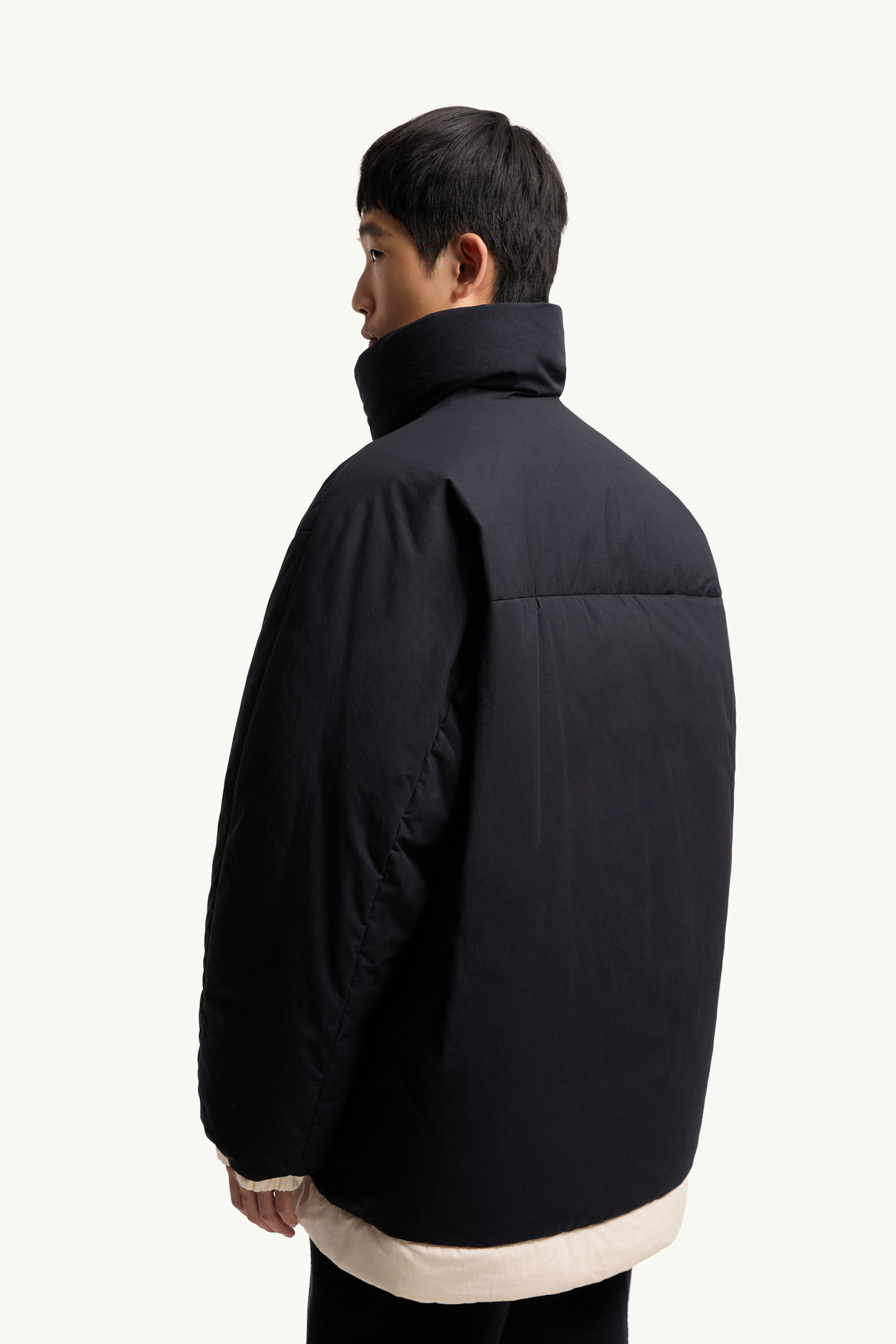 ネイビーブルー Moncler + JIL SANDER Penguinone ショートダウン 
