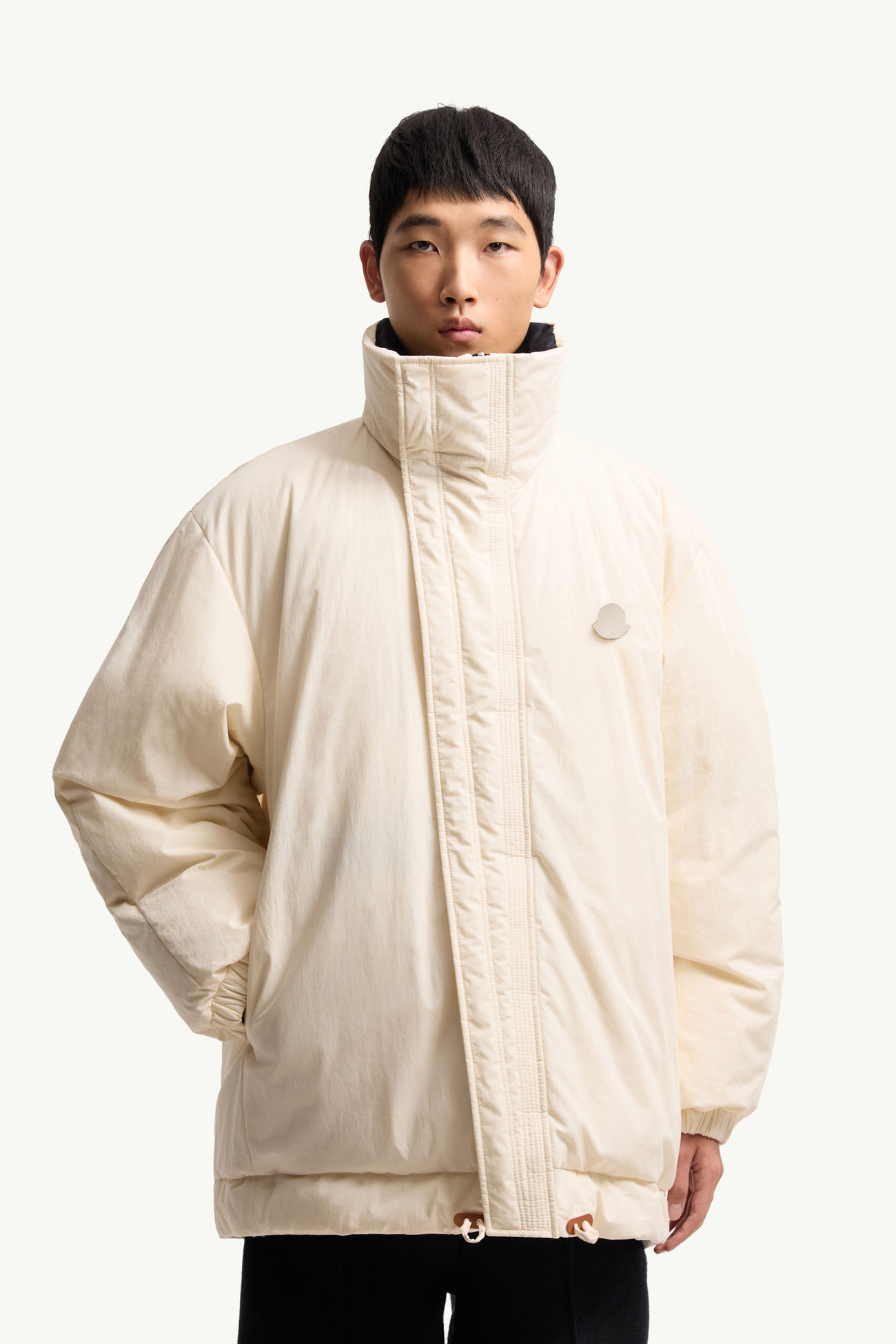 ネイビーブルー Moncler + JIL SANDER Penguinone ショートダウン 