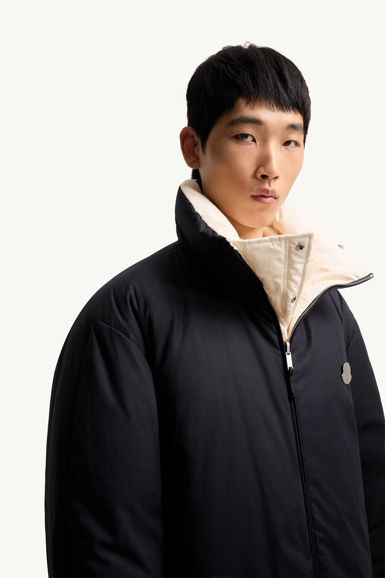 Navy Blue Moncler + JIL SANDER Penguinone Reversible Short Down