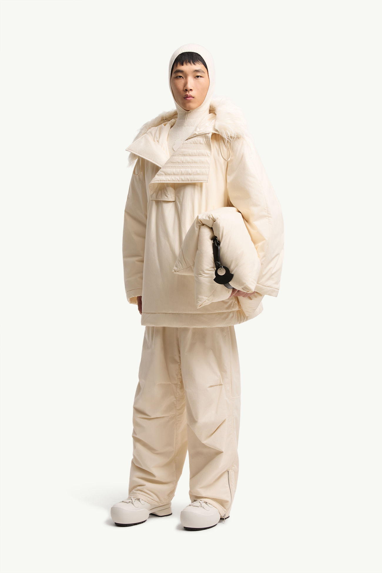 Doudoune courte Bowtiediene Moncler + JIL SANDER Mixte Blanc Ivoire Moncler 2