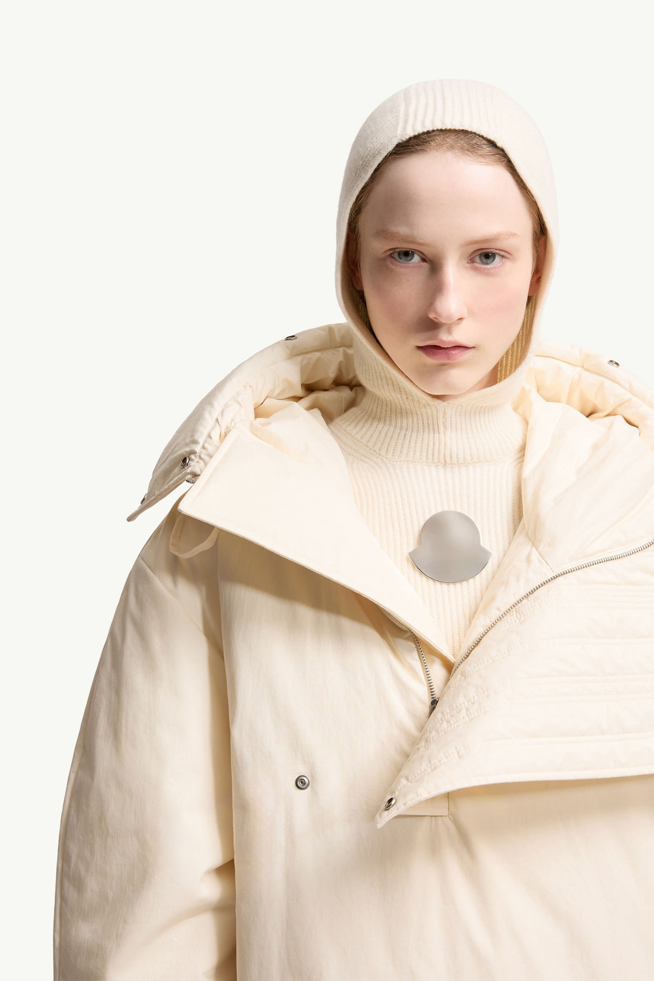 Doudoune courte Bowtiediene Moncler + JIL SANDER Mixte Blanc Ivoire Moncler 8