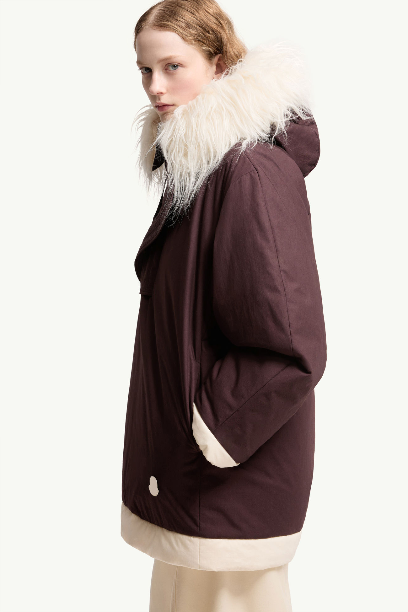 Moncler + JIL SANDER Bowtiediene男女款短款羽绒夹克外套 中性 灰褐色 Moncler 7