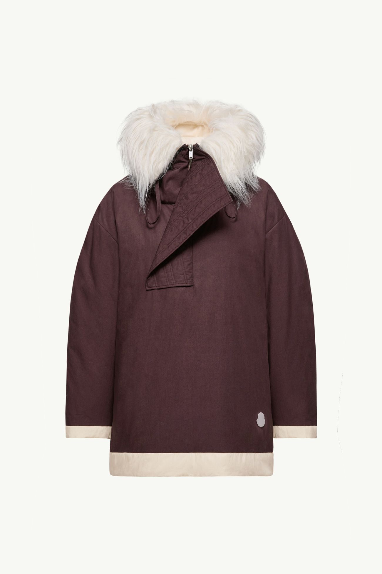 Piumino corto Bowtiediene Moncler + JIL SANDER Gender Neutral Grigio Talpa Moncler 0