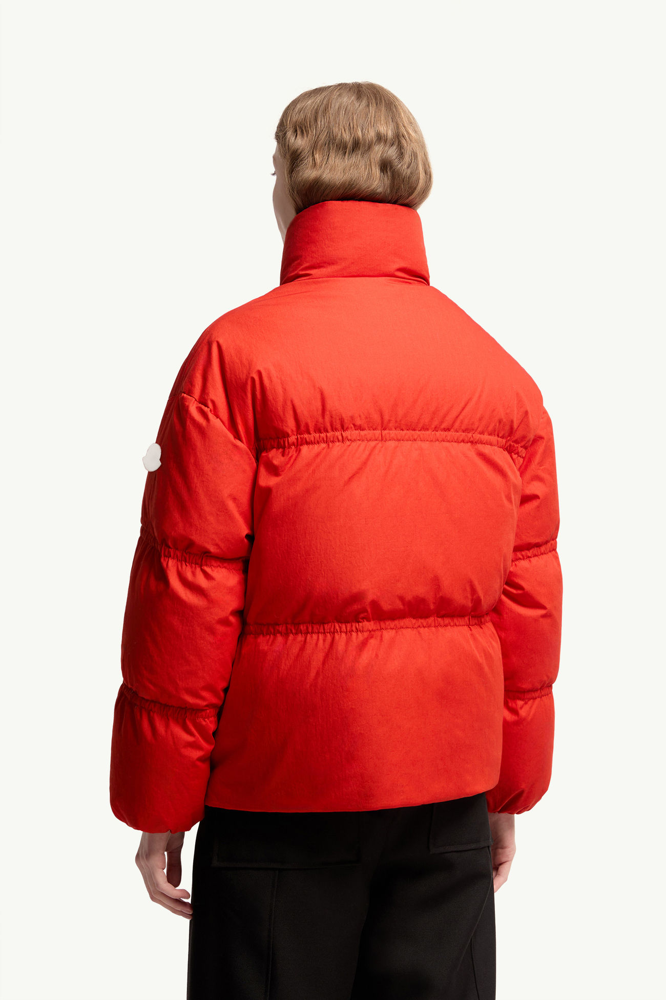 Doudoune courte Mimimycin Moncler + JIL SANDER Femmes Rouge Orangé Moncler 4
