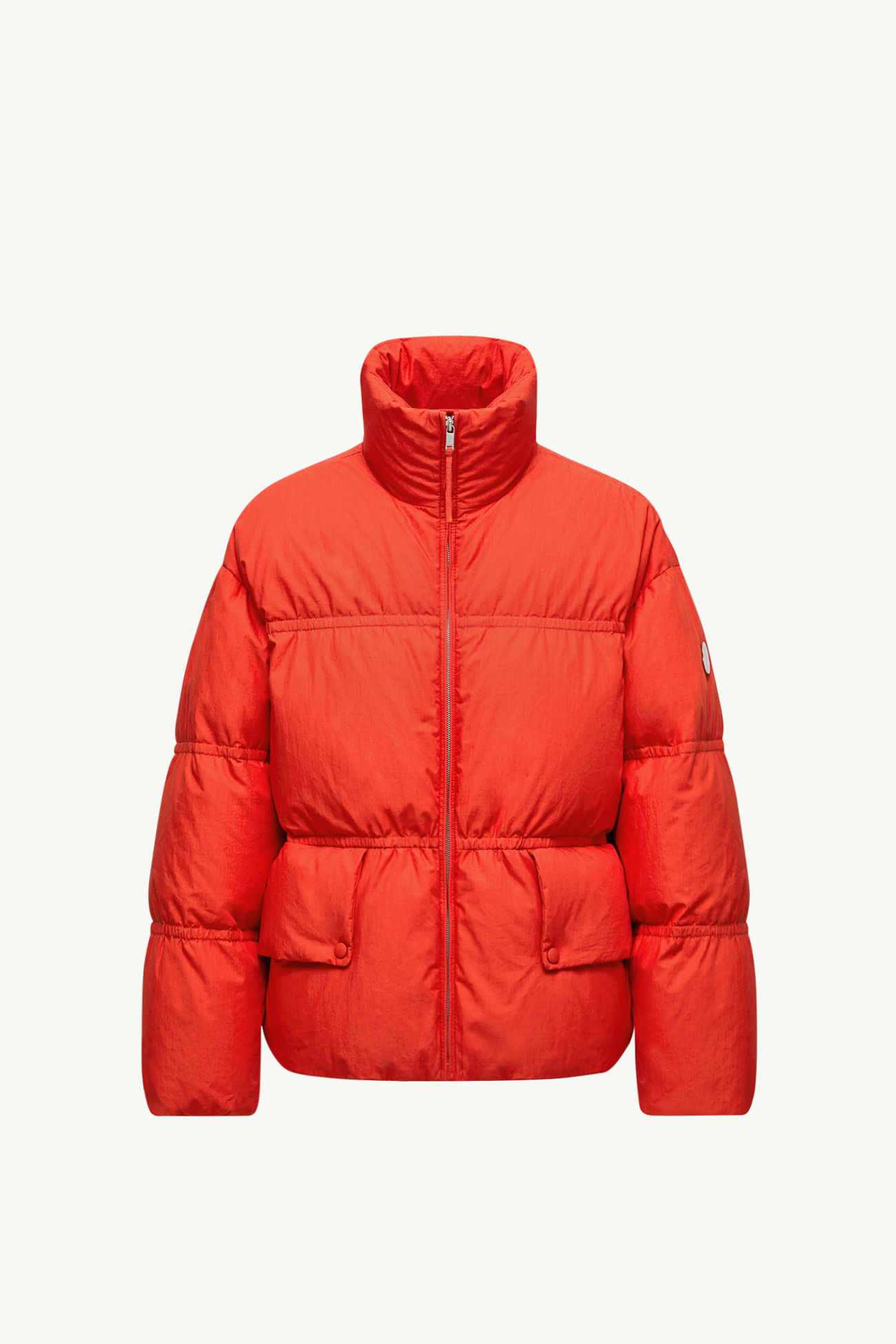オレンジレッド Moncler + JIL SANDER Mimimycin ショートダウン 