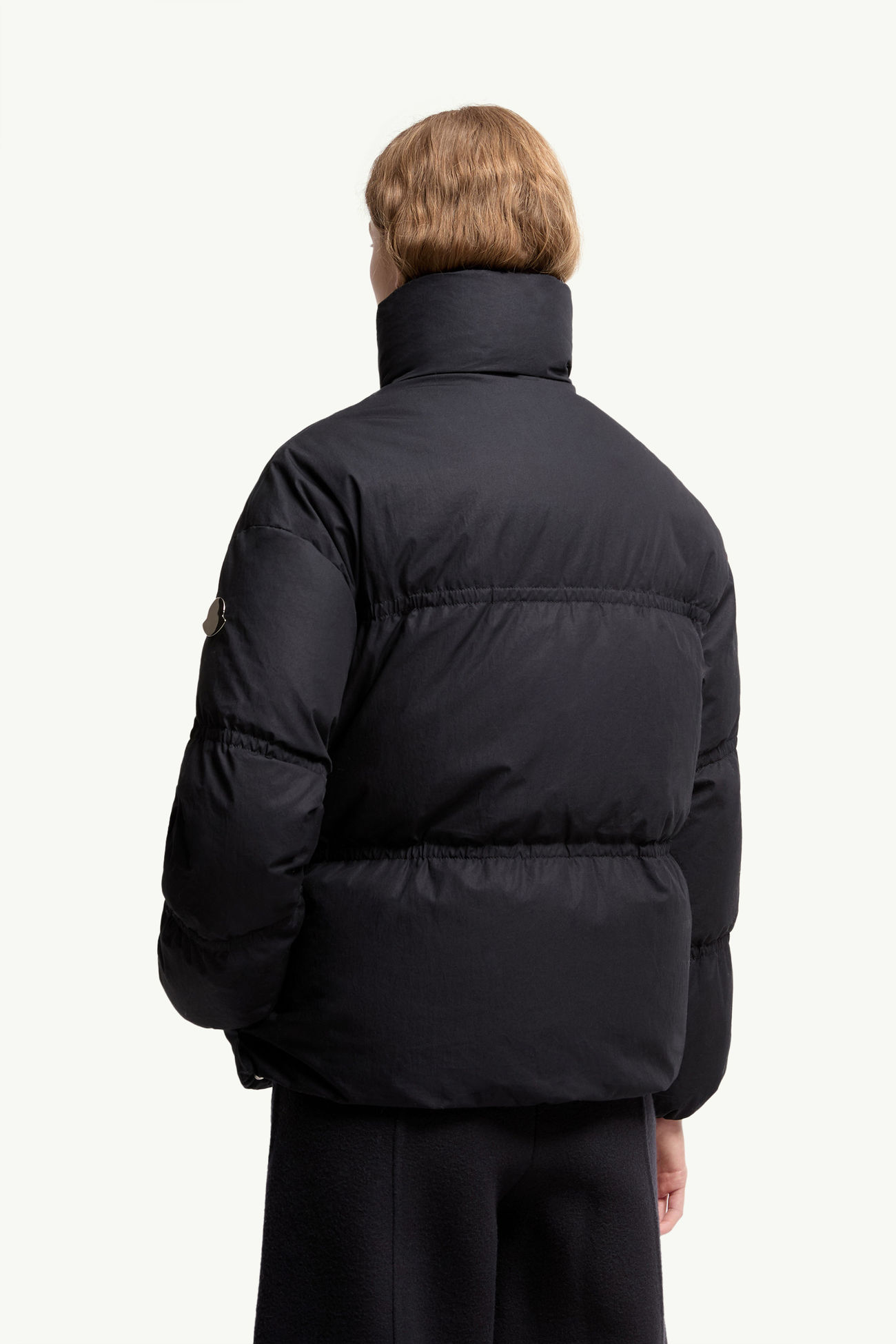 ネイビーブルー Moncler + JIL SANDER Mimimycin ショートダウン 