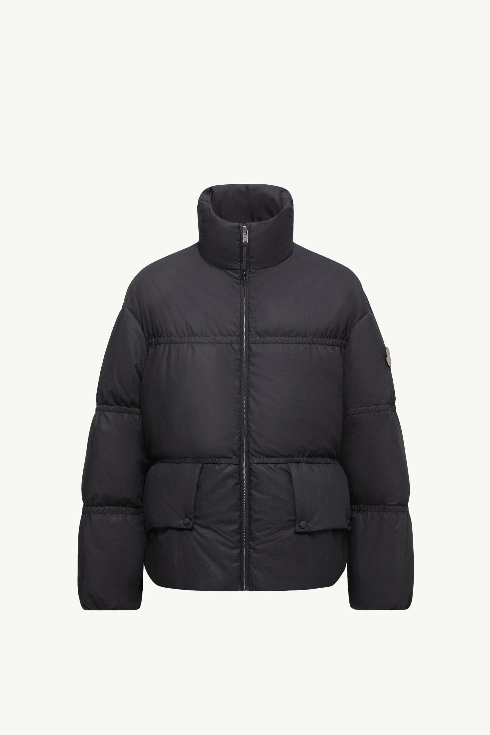 ネイビーブルー Moncler + JIL SANDER Mimimycin ショートダウン