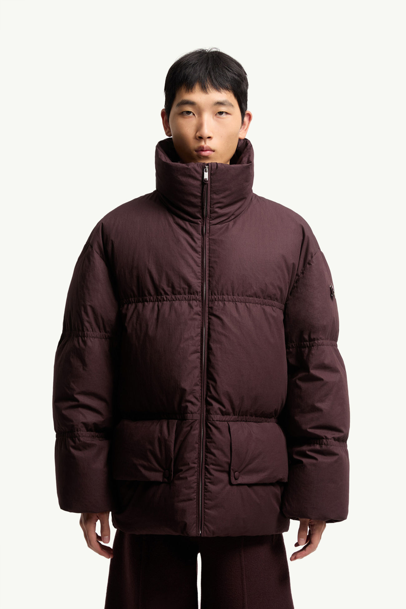 Piumino corto Collinemycin Moncler + JIL SANDER Uomo Grigio Talpa Moncler 3
