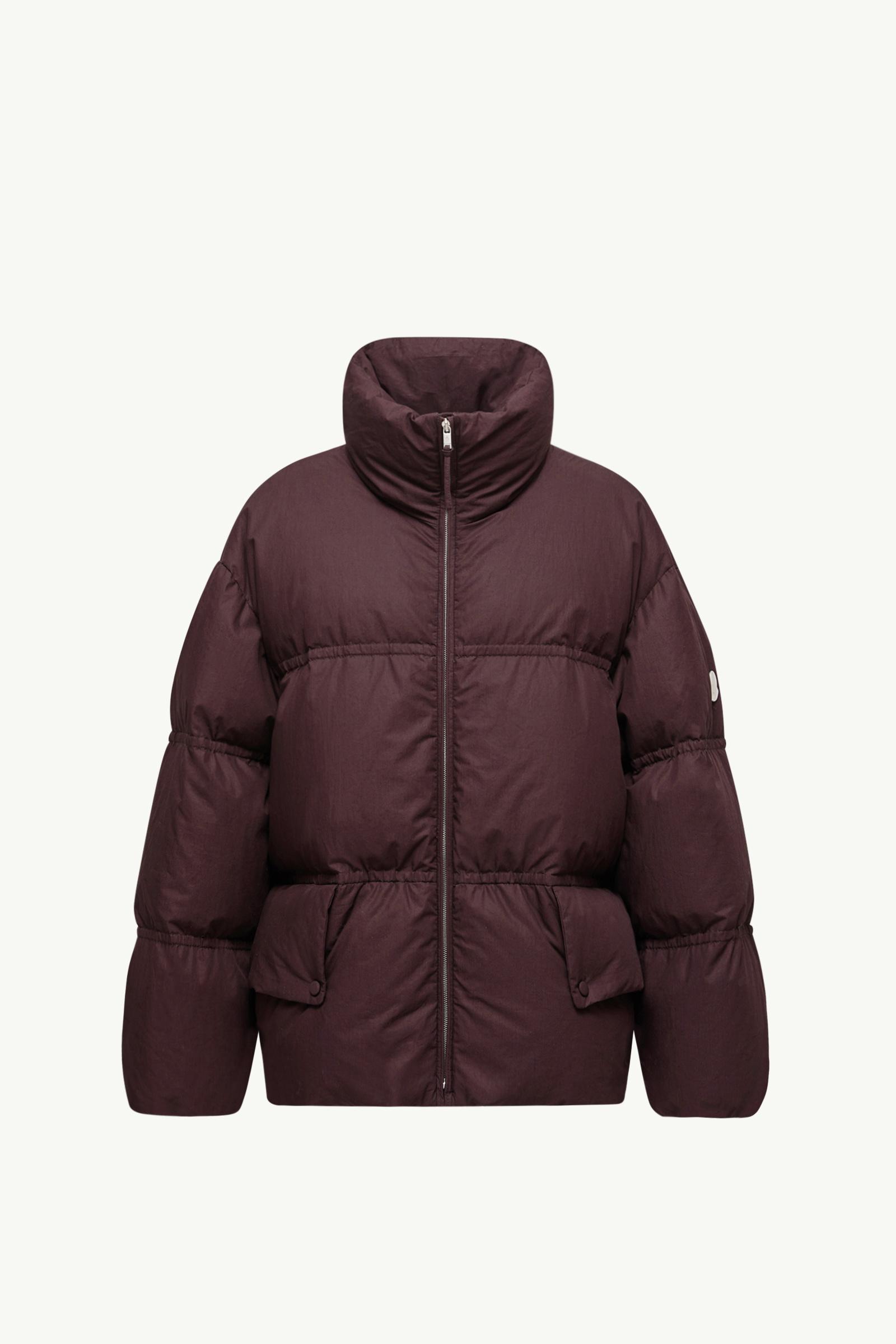Taupe Moncler + JIL SANDER Collinemycin Short Down Jacket