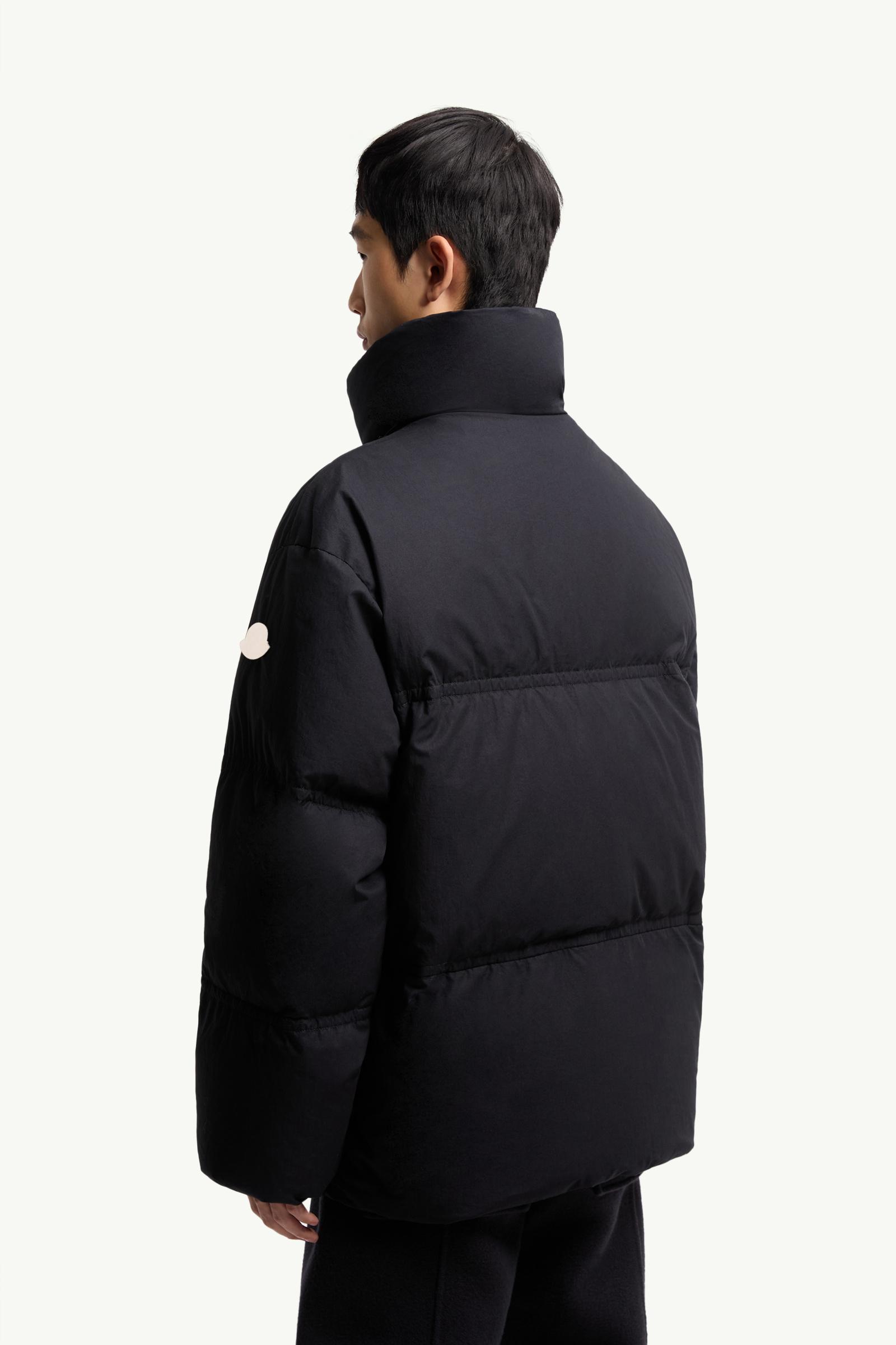 Navy Blue Moncler + JIL SANDER Collinemycin Short Down Jacket