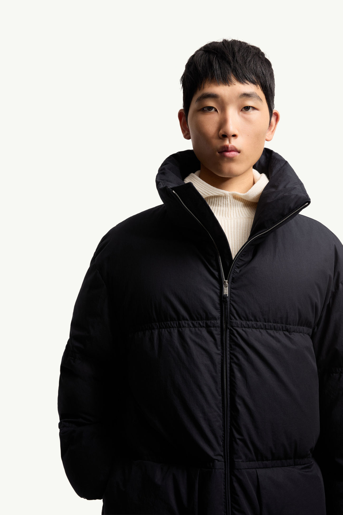 ネイビーブルー Moncler + JIL SANDER Collinemycin ショートダウン 