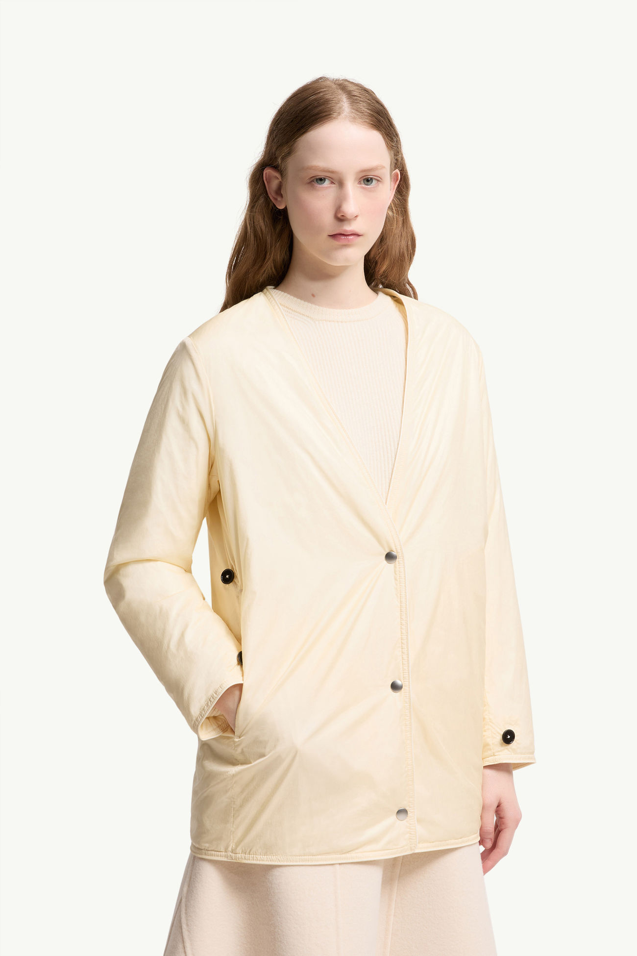 Chaqueta de lana 3 en 1 Moncler + JIL SANDER Francium Mujer Blanco Moncler 5