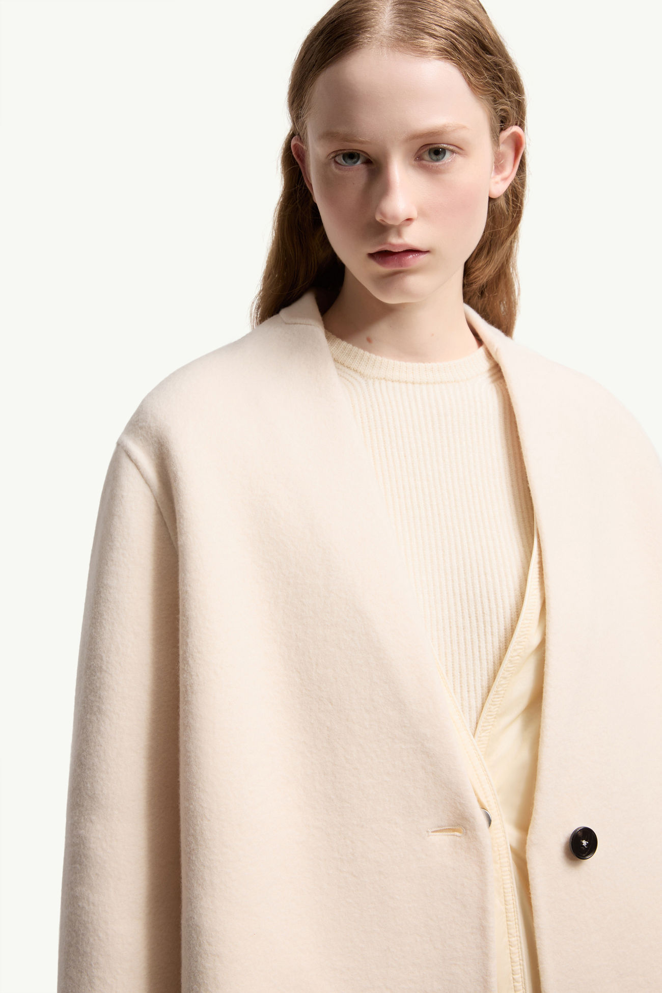 ホワイト Moncler + JIL SANDER Francium ダウンジャケット : ショート 