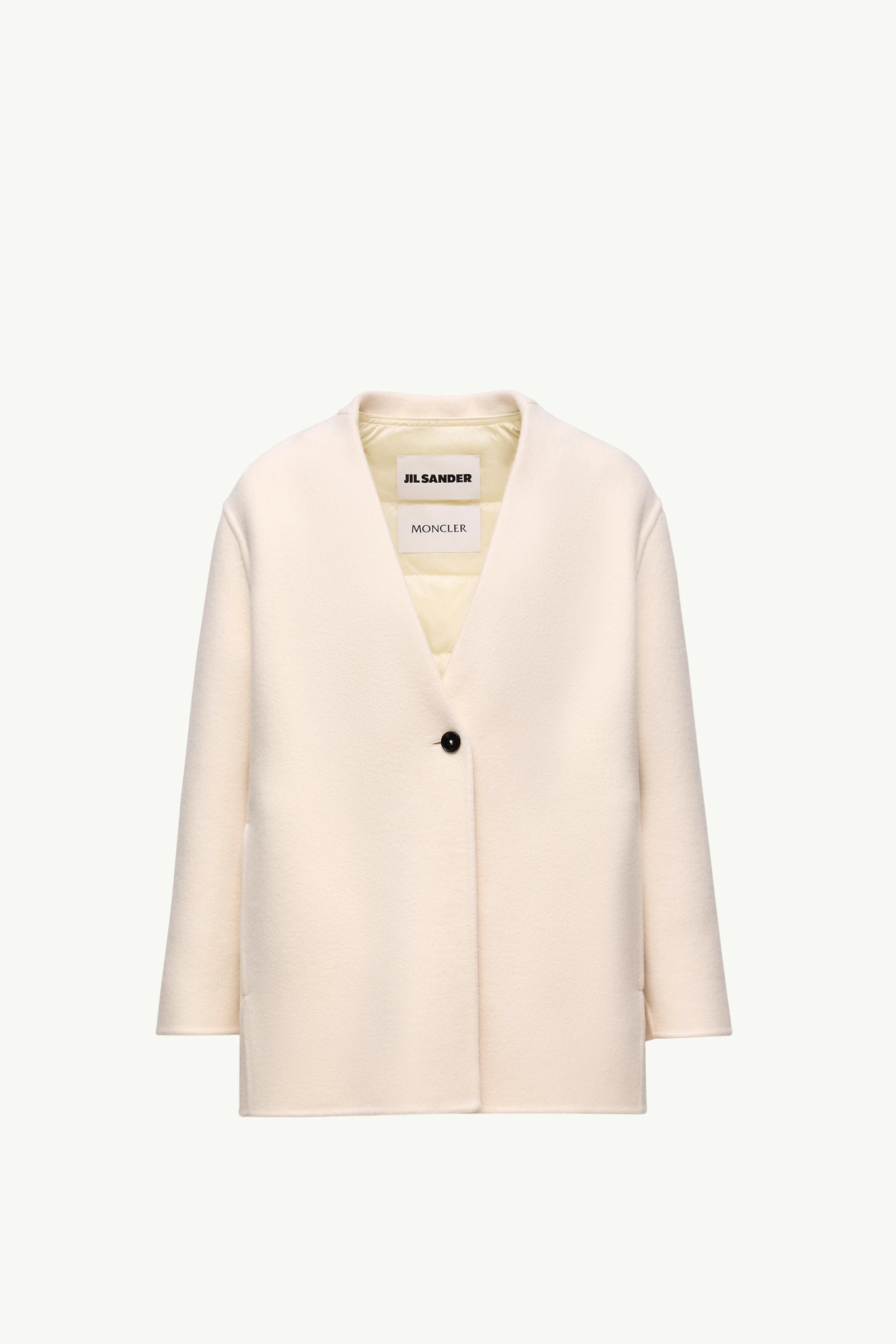 ホワイト Moncler + JIL SANDER Francium ダウンジャケット : Moncler