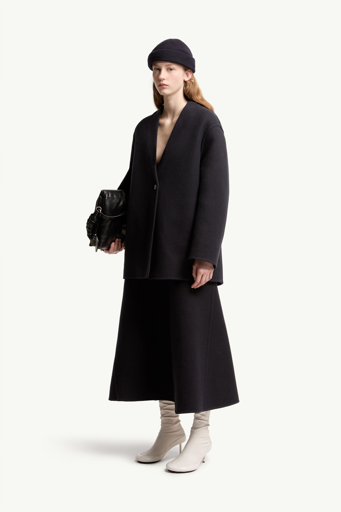 ネイビーブルー Moncler + JIL SANDER Francium ダウンジャケット 