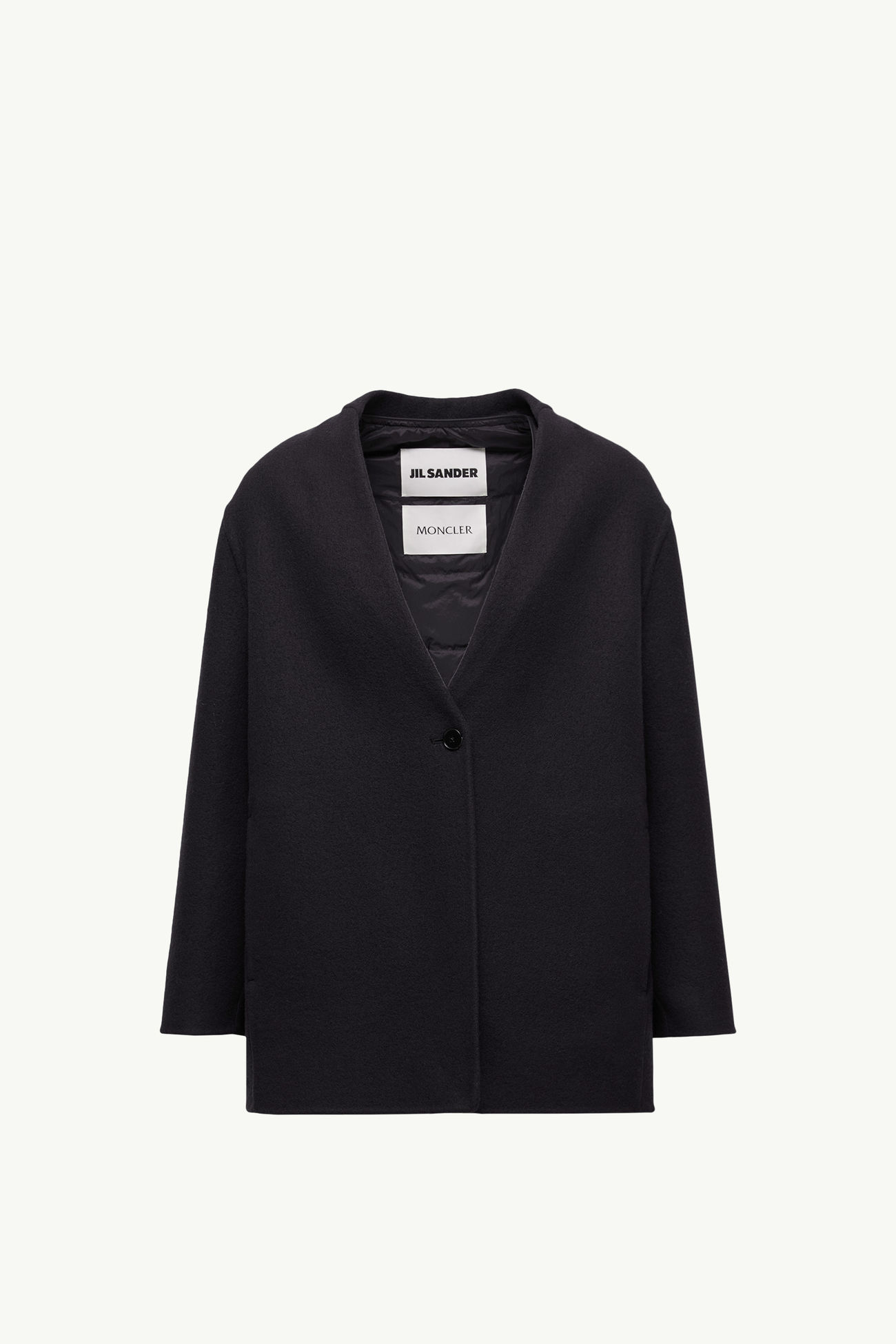 Chaqueta de lana 3 en 1 Moncler + JIL SANDER Francium Mujer Azul marino Moncler 2