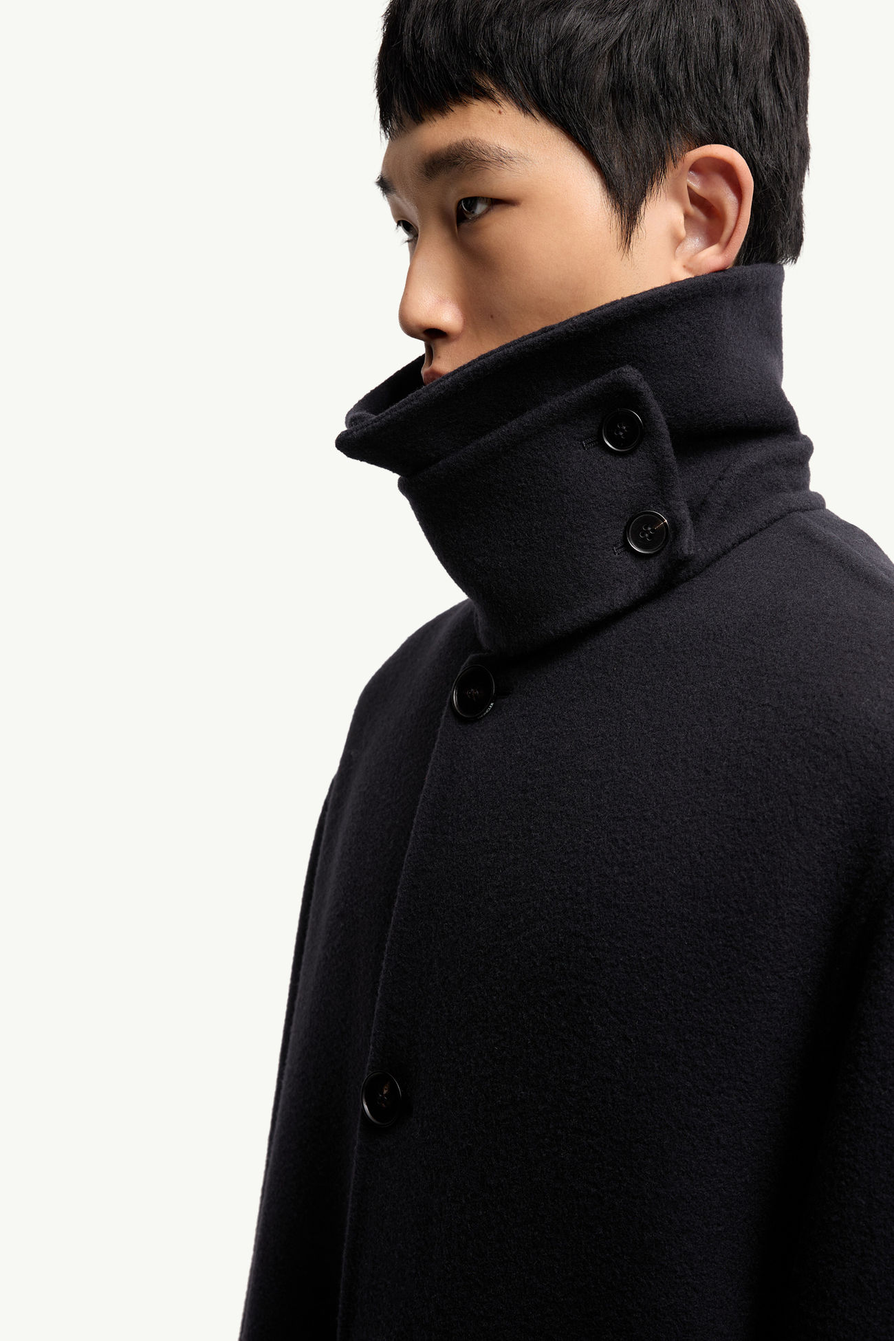 ネイビーブルー Moncler + JIL SANDER Beryllium コート : ロング 