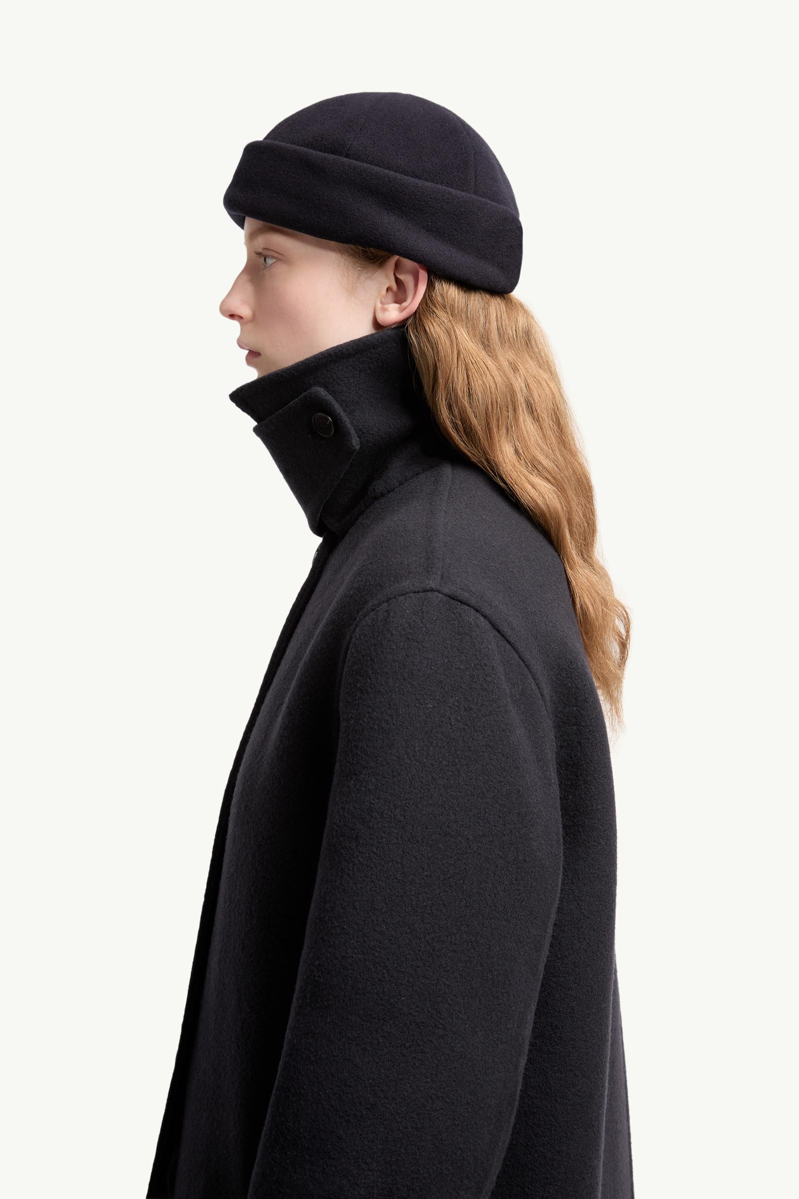 ネイビーブルー Moncler + JIL SANDER Barrelene コート : ロング