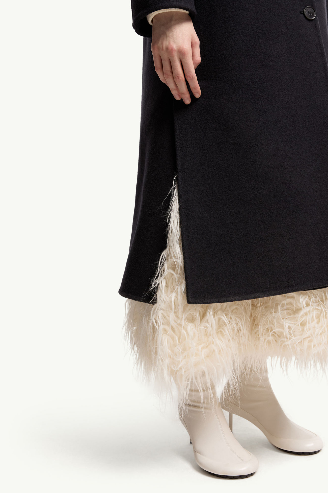 Moncler + JIL SANDER Barrelene コート レディース ネイビーブルー Moncler 9