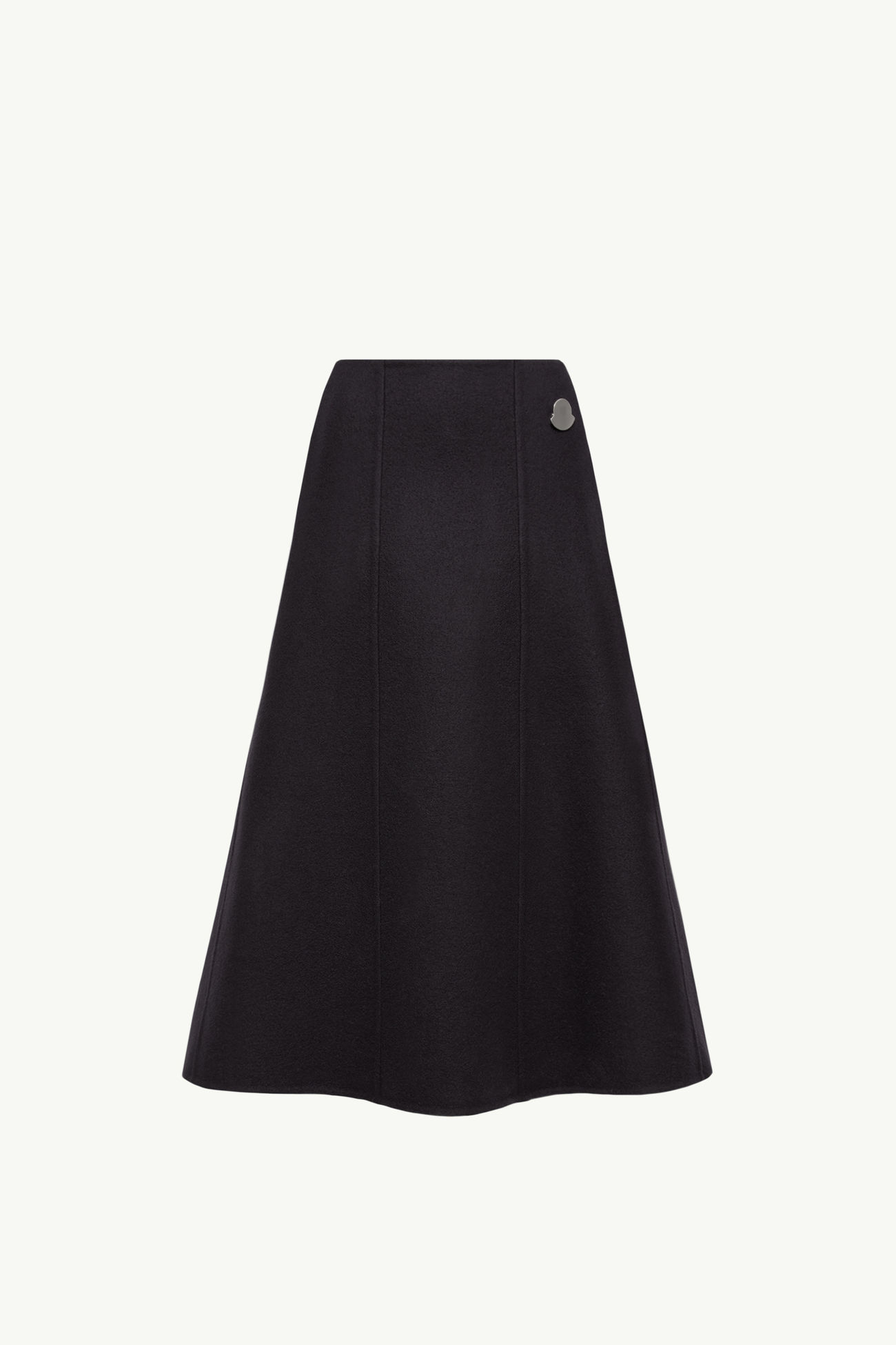 Moncler + JIL SANDER Wool Midi Skirt Women Navy Blue Moncler 2