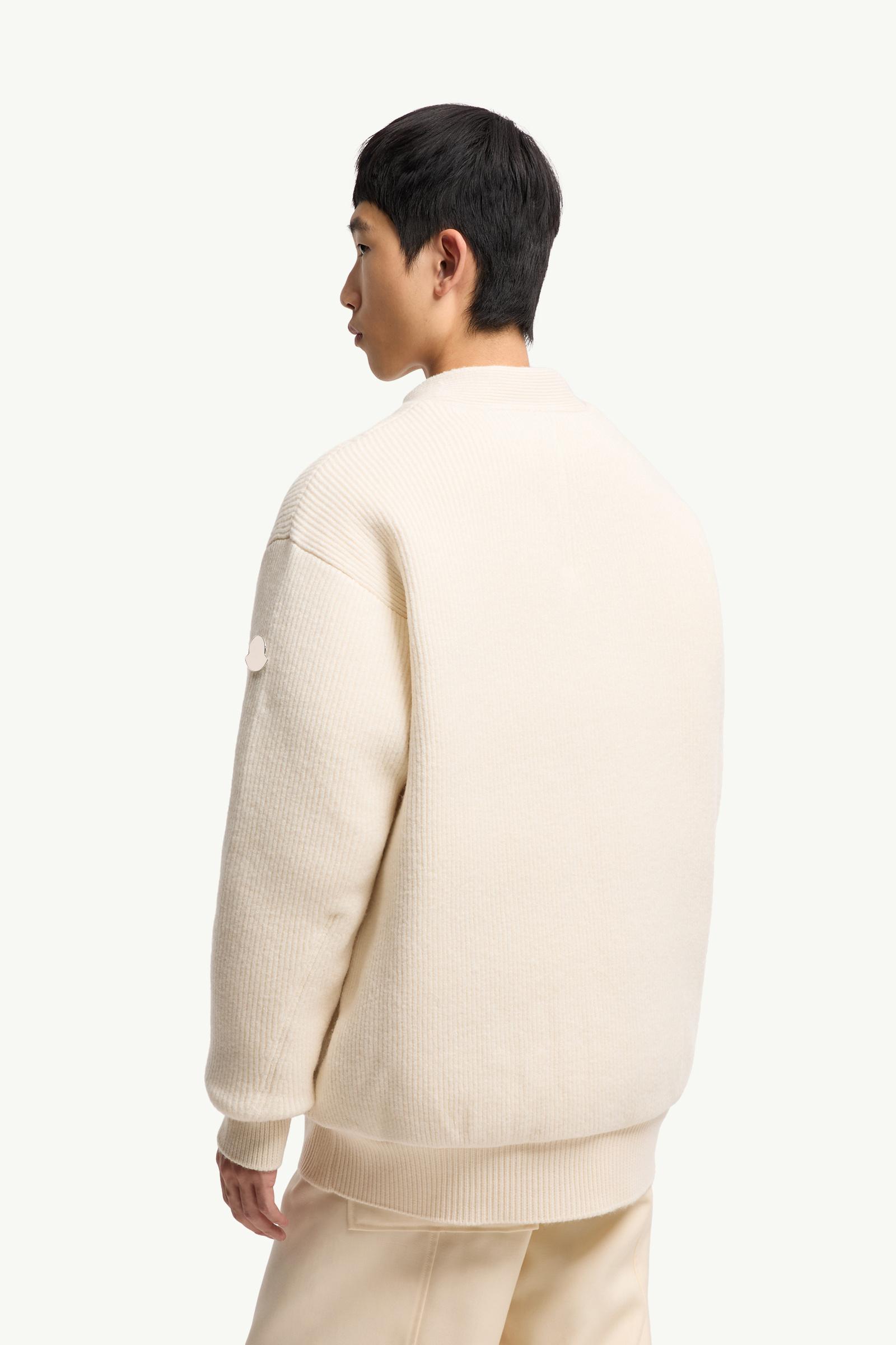 ホワイト Moncler + JIL SANDER カーディガン : セーター