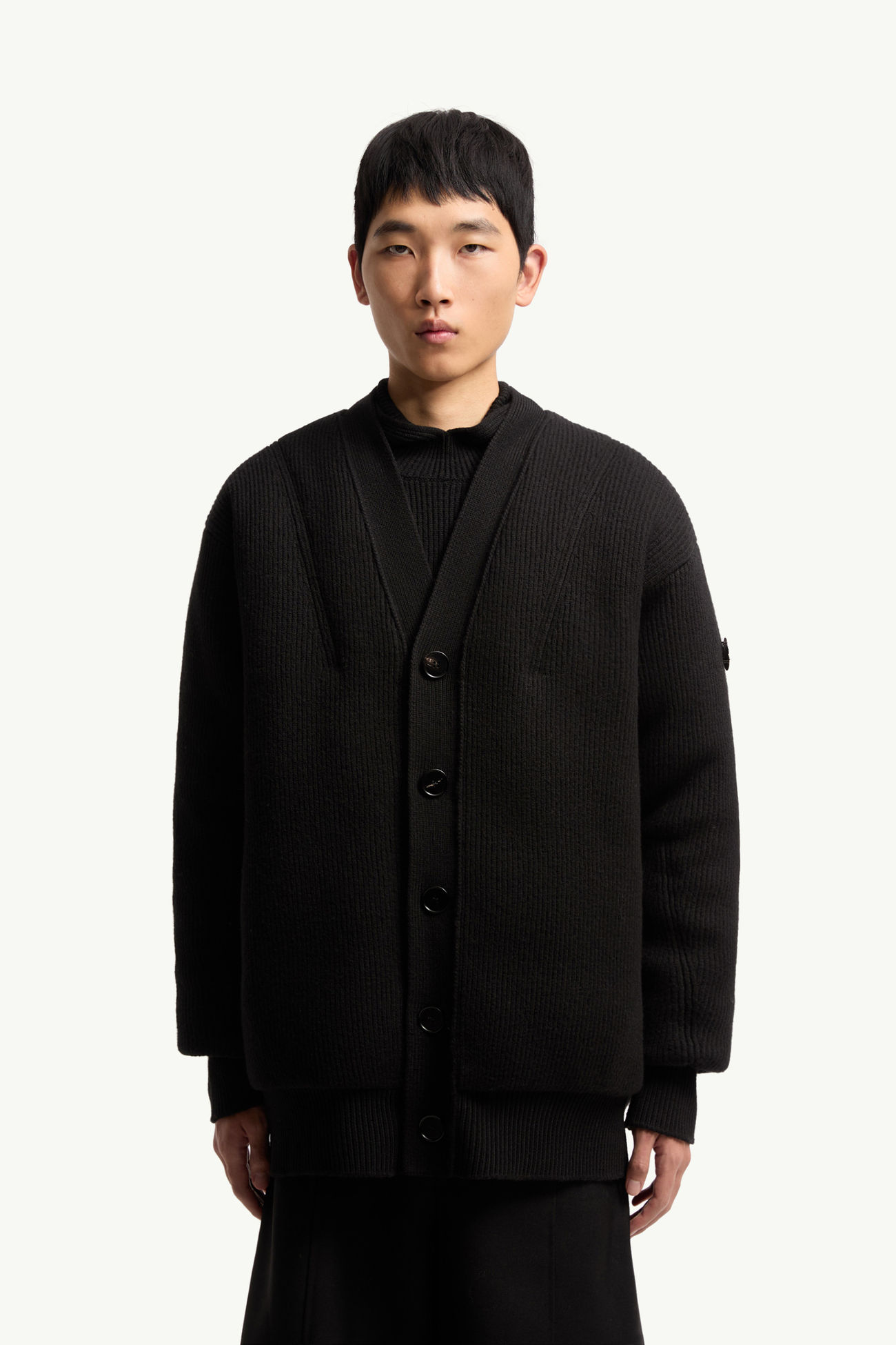 ブラック Moncler + JIL SANDER カーディガン : セーター 