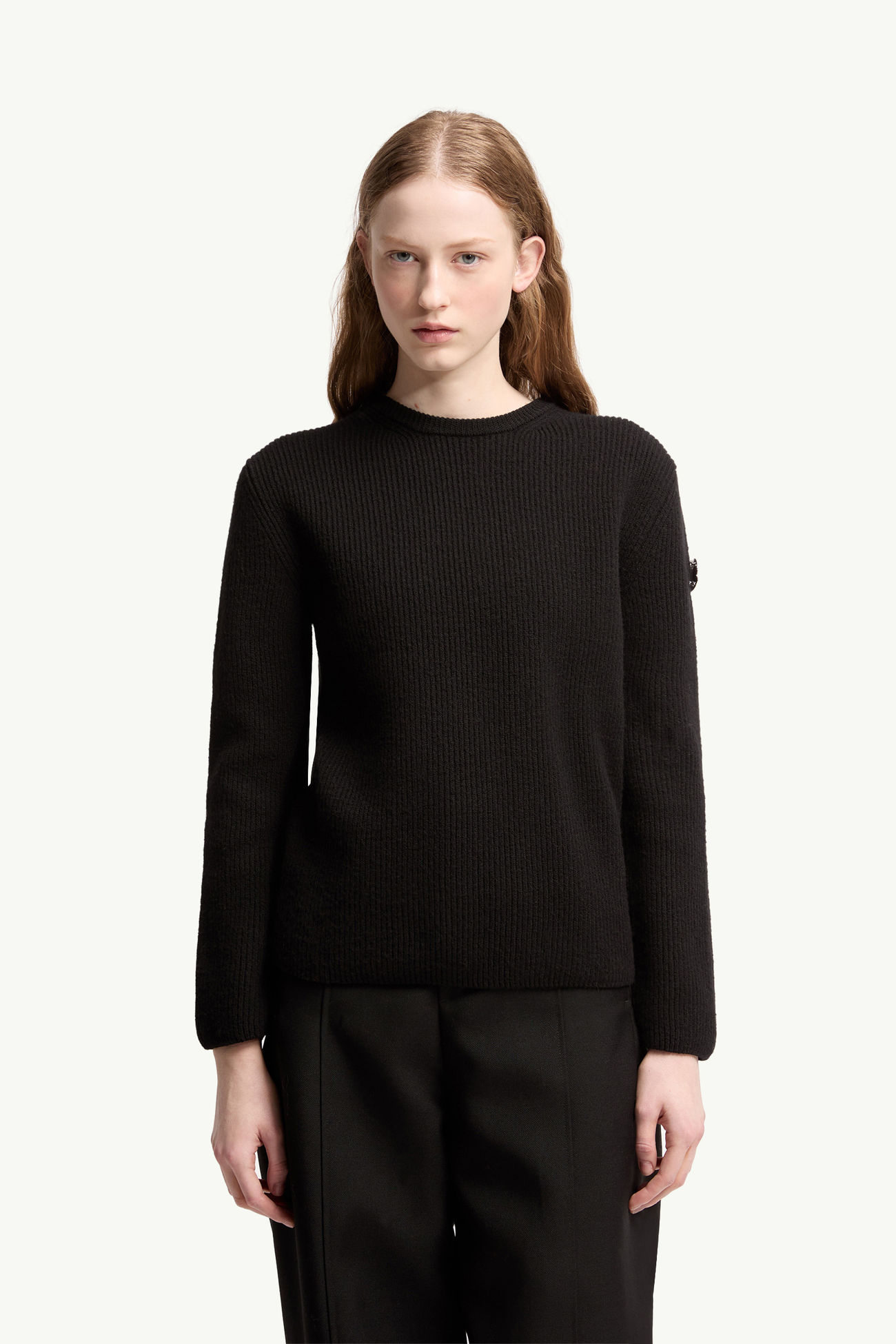 Maglione in lana Moncler + JIL SANDER Donna Nero Moncler 3