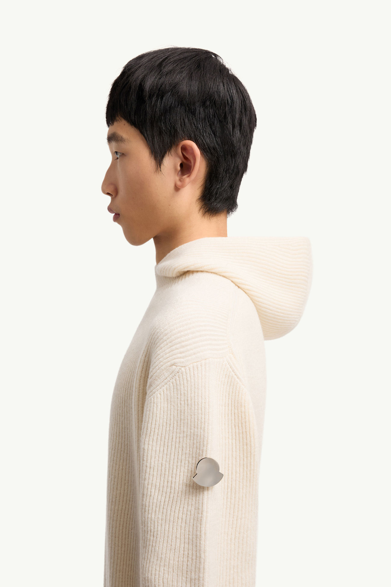 Moncler + JIL SANDER Wool Hoodie Gender Neutral White Moncler 4