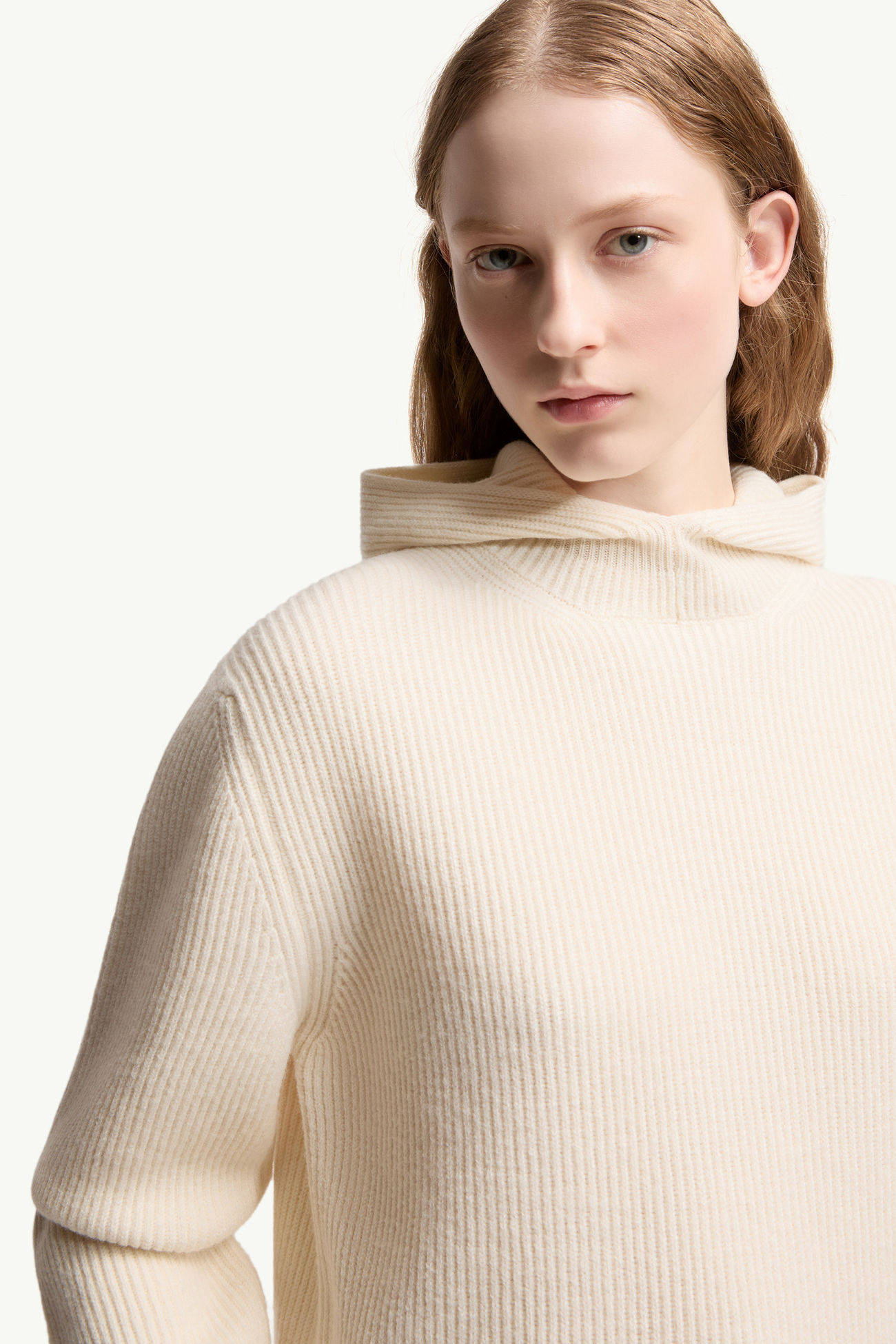 ホワイト Moncler + JIL SANDER フーディー : セーター＆カーディガン 