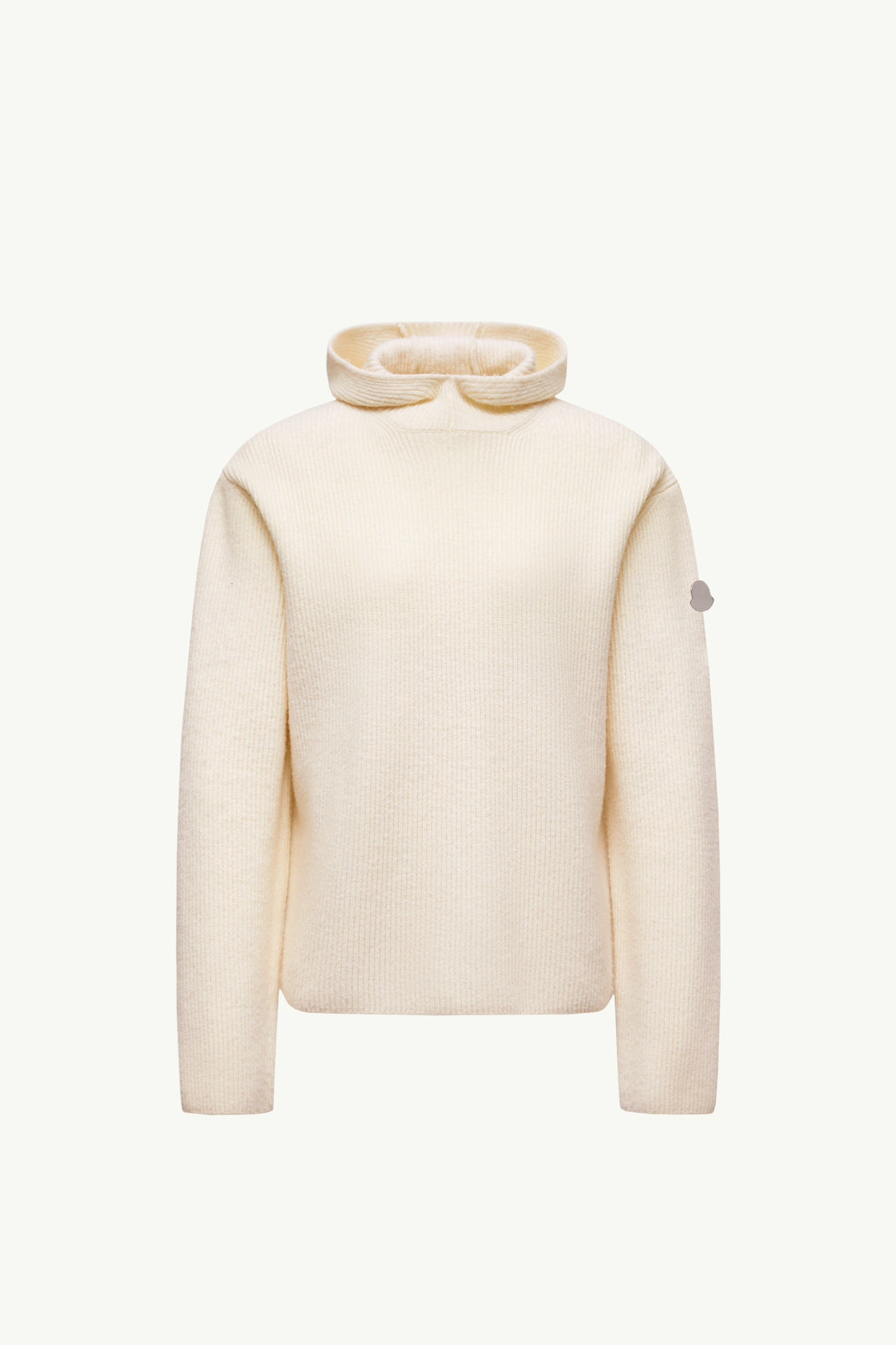 Moncler + JIL SANDER Wool Hoodie Gender Neutral White Moncler 0