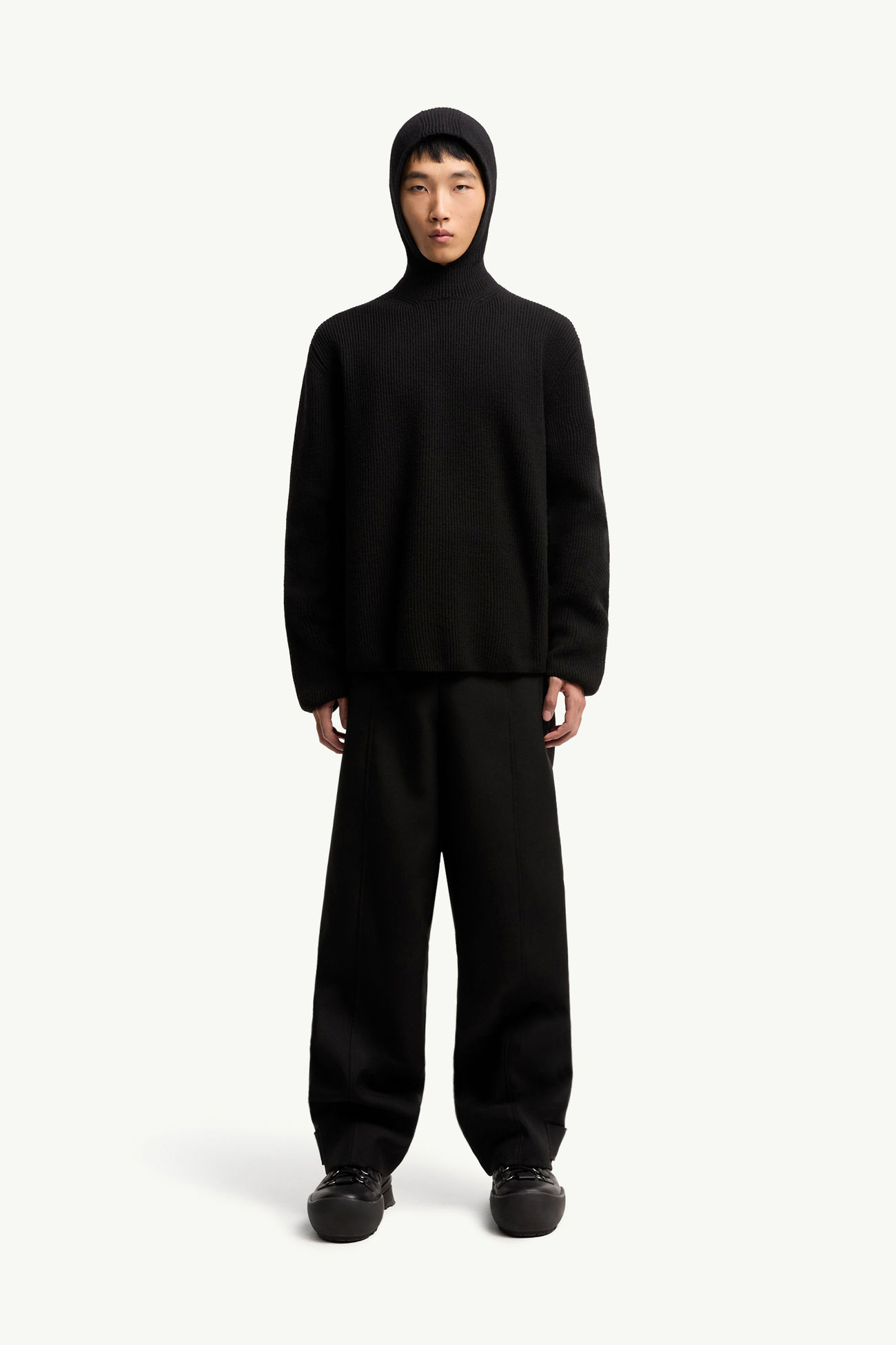 Sudadera con capucha de lana Moncler + JIL SANDER De Género Neutro Negro Moncler 2