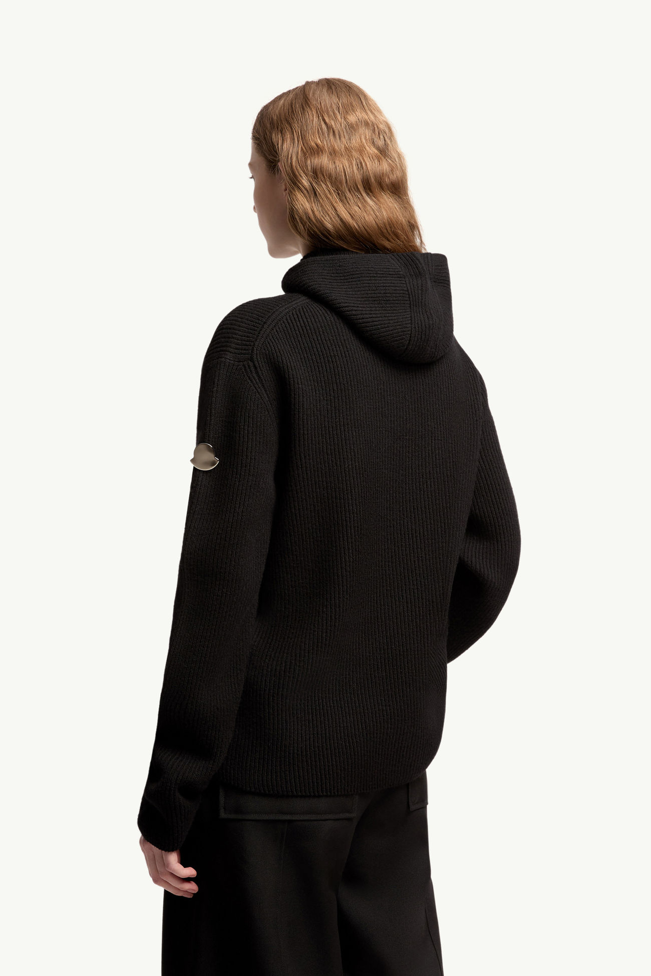 Moncler + JIL SANDER羊毛連帽衫 中性 黑色 Moncler 6