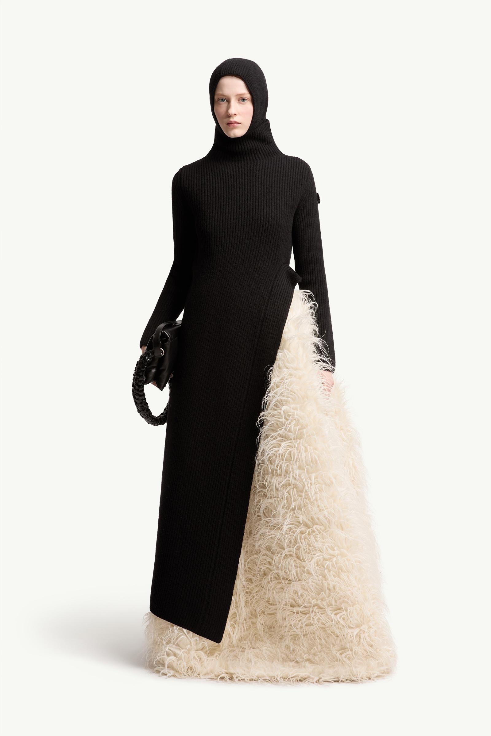 Moncler + JIL SANDER Wool Turtleneck Dress