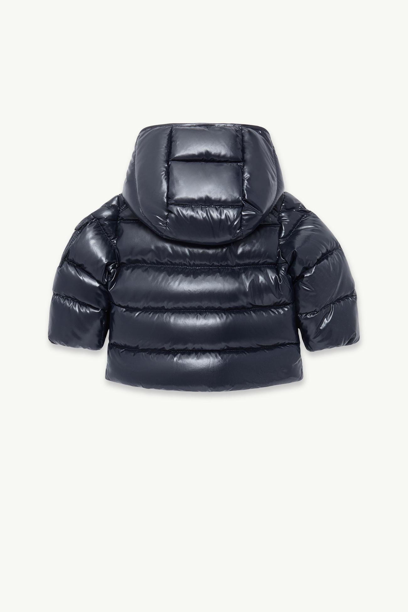 ネイビーブルー Moncler Maya Baby ダウンジャケット : アウター 向け 