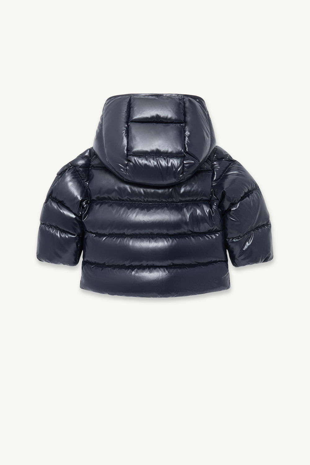Moncler Maya Baby Hooded Down Jacket Boy Navy Blue Moncler 2