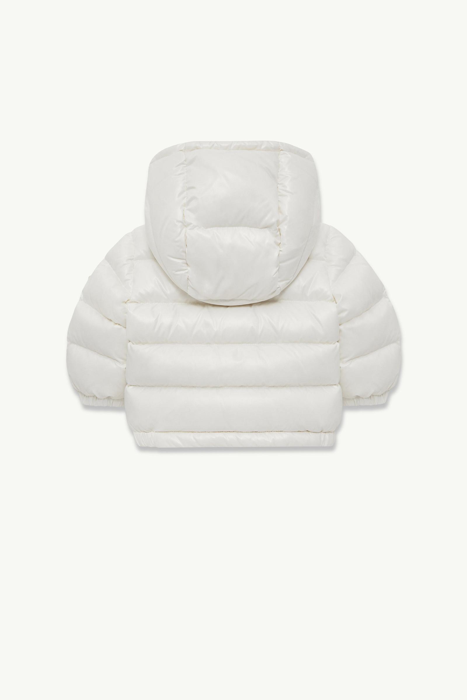 White New Aubert Hooded Down Jacket - Outerwear for Children