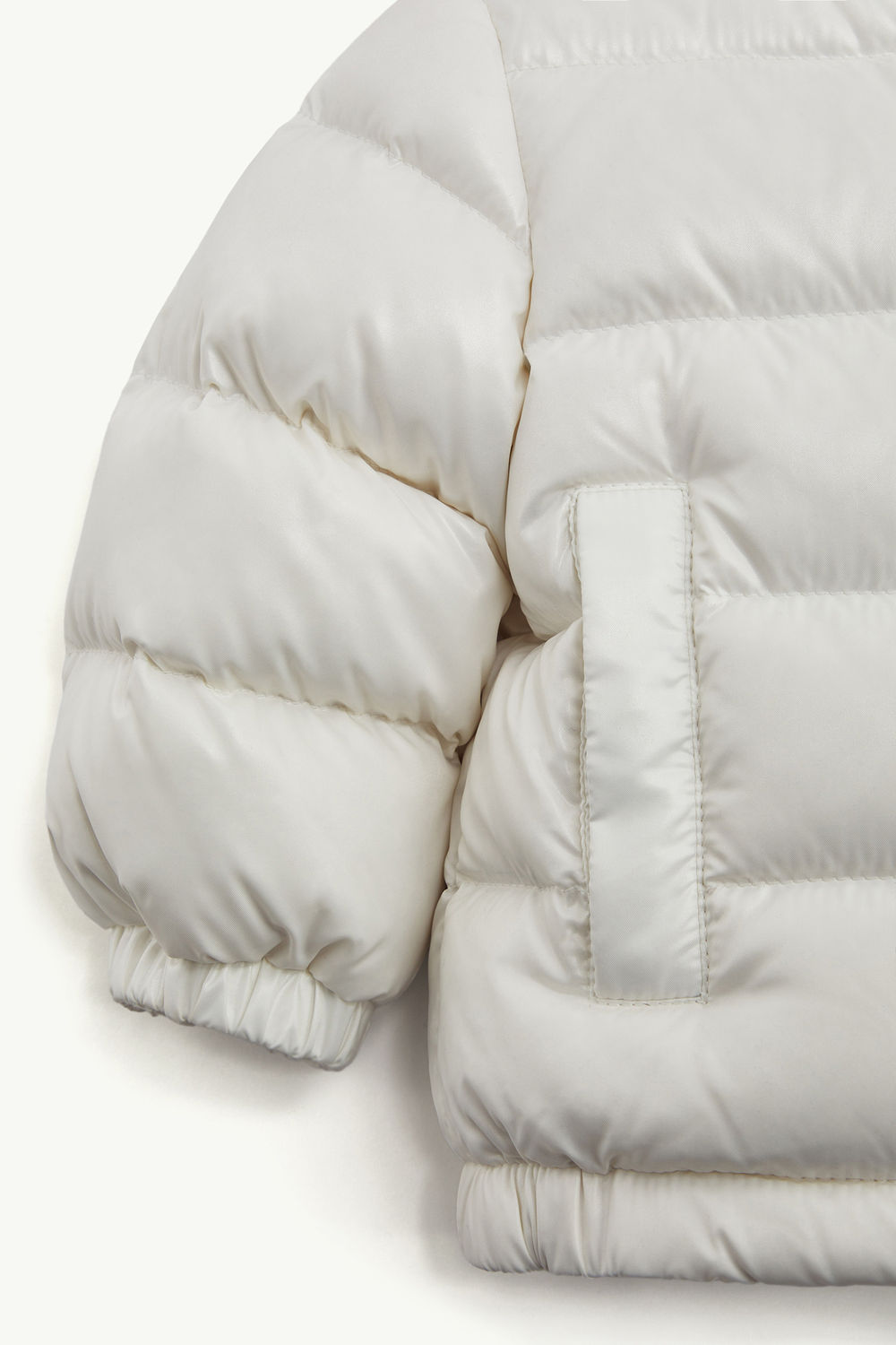 New Aubert Hooded Down Jacket Boy White Moncler 3