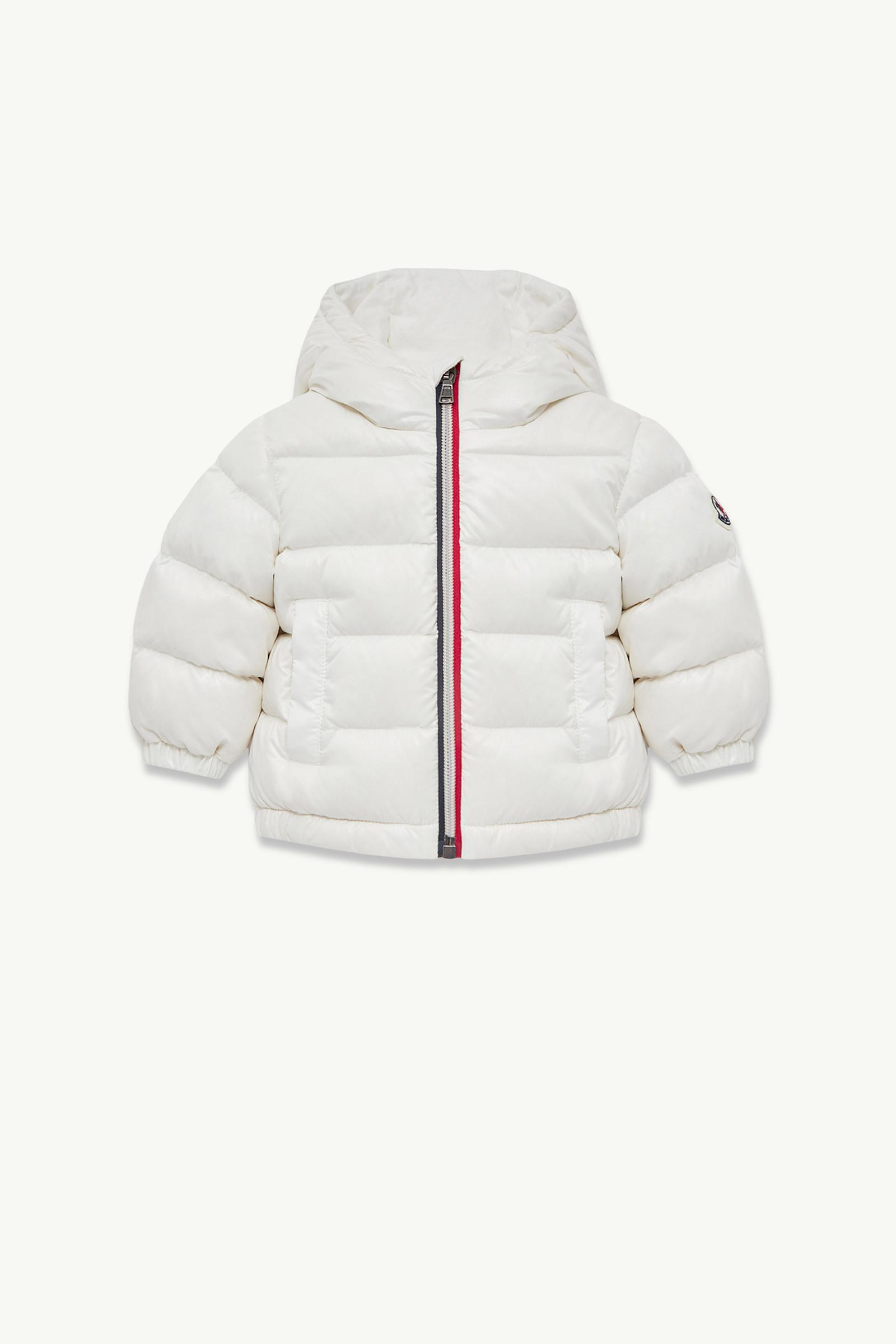 White New Aubert Hooded Down Jacket - Outerwear for Children