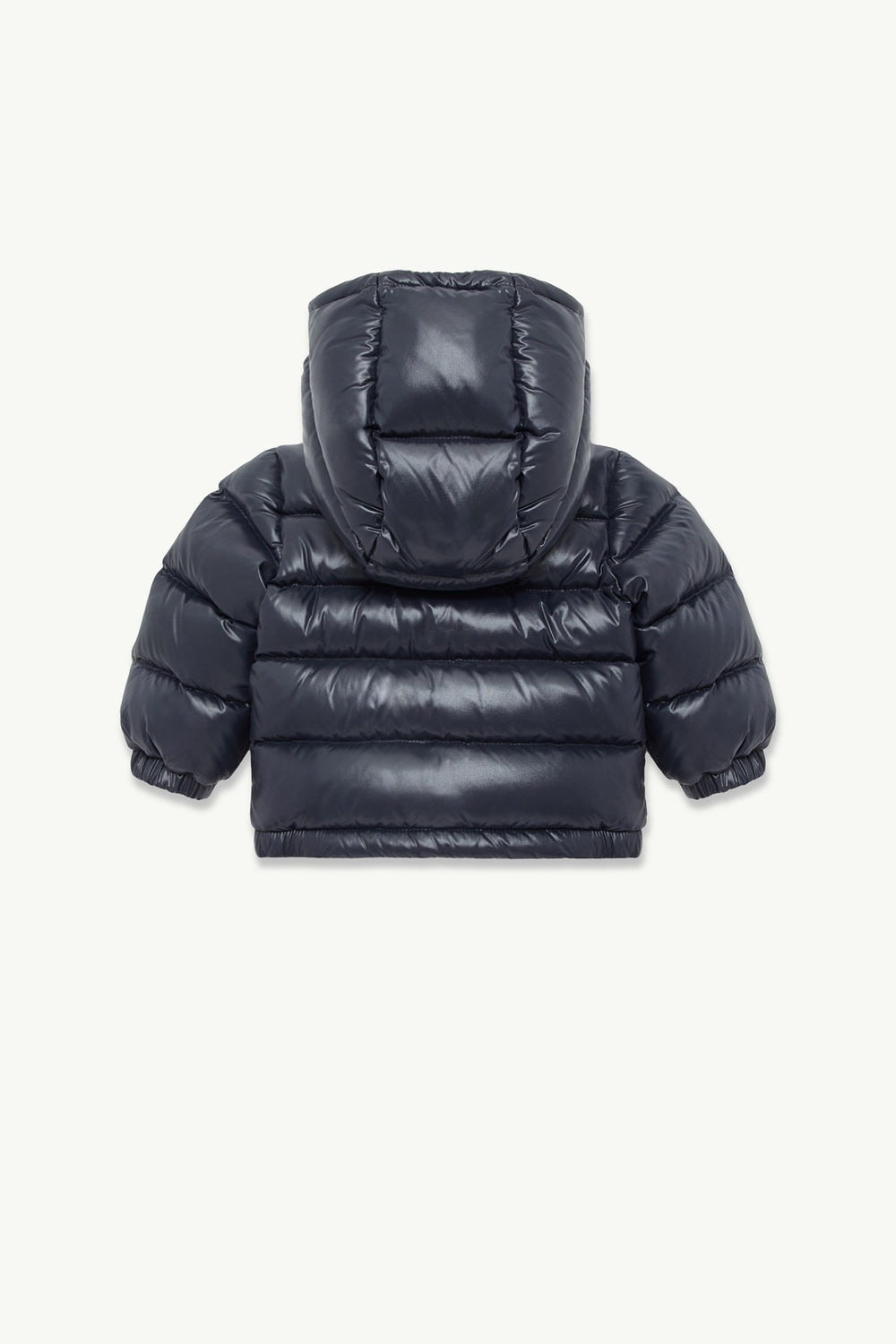 New Aubert Hooded Down Jacket Boy Navy Blue Moncler 2
