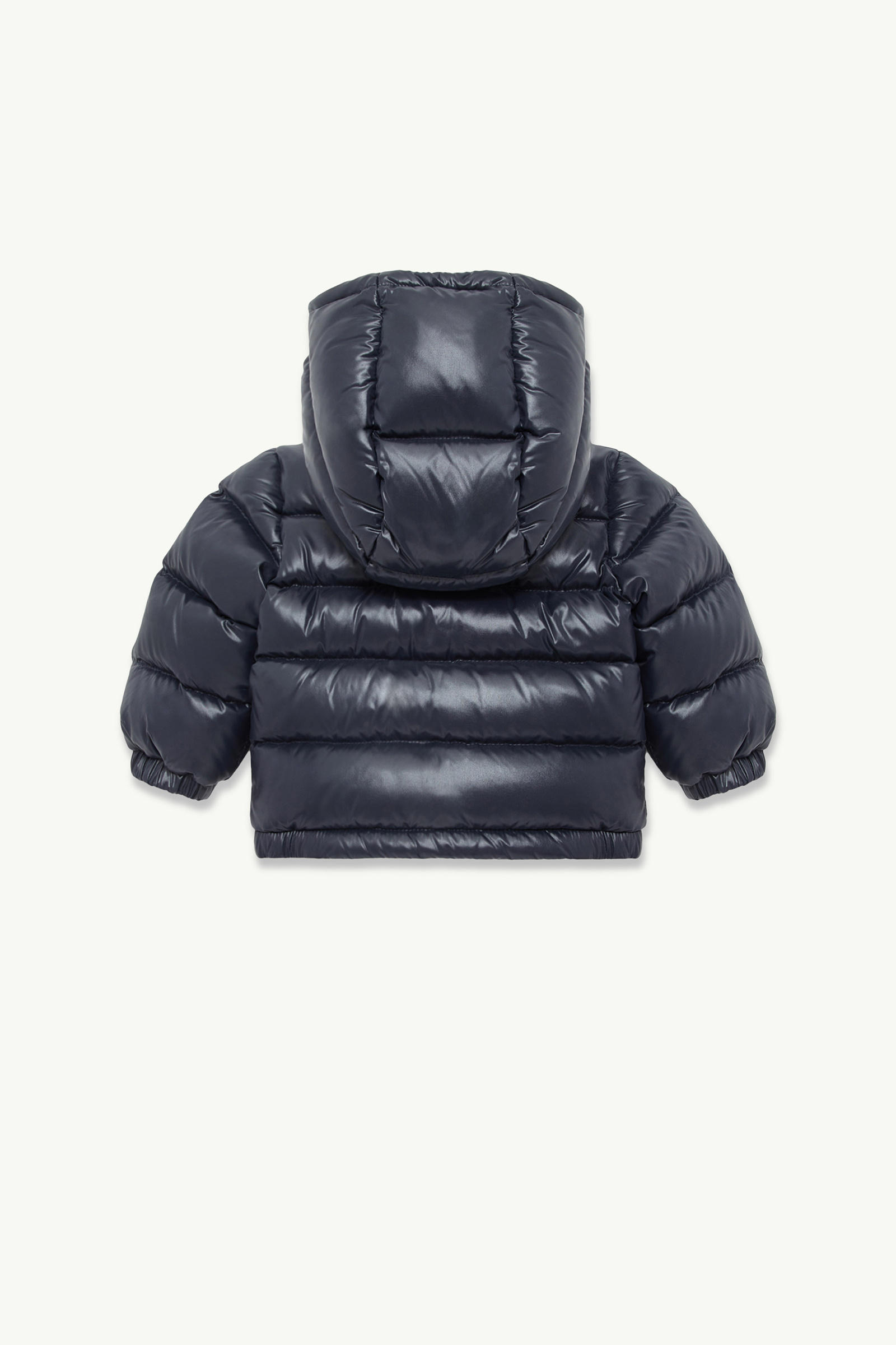 New Aubert Hooded Down Jacket Boy Navy Blue Moncler 2