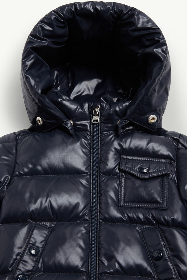 K2 Hooded Down Jacket Gender Neutral Navy Blue Moncler 3