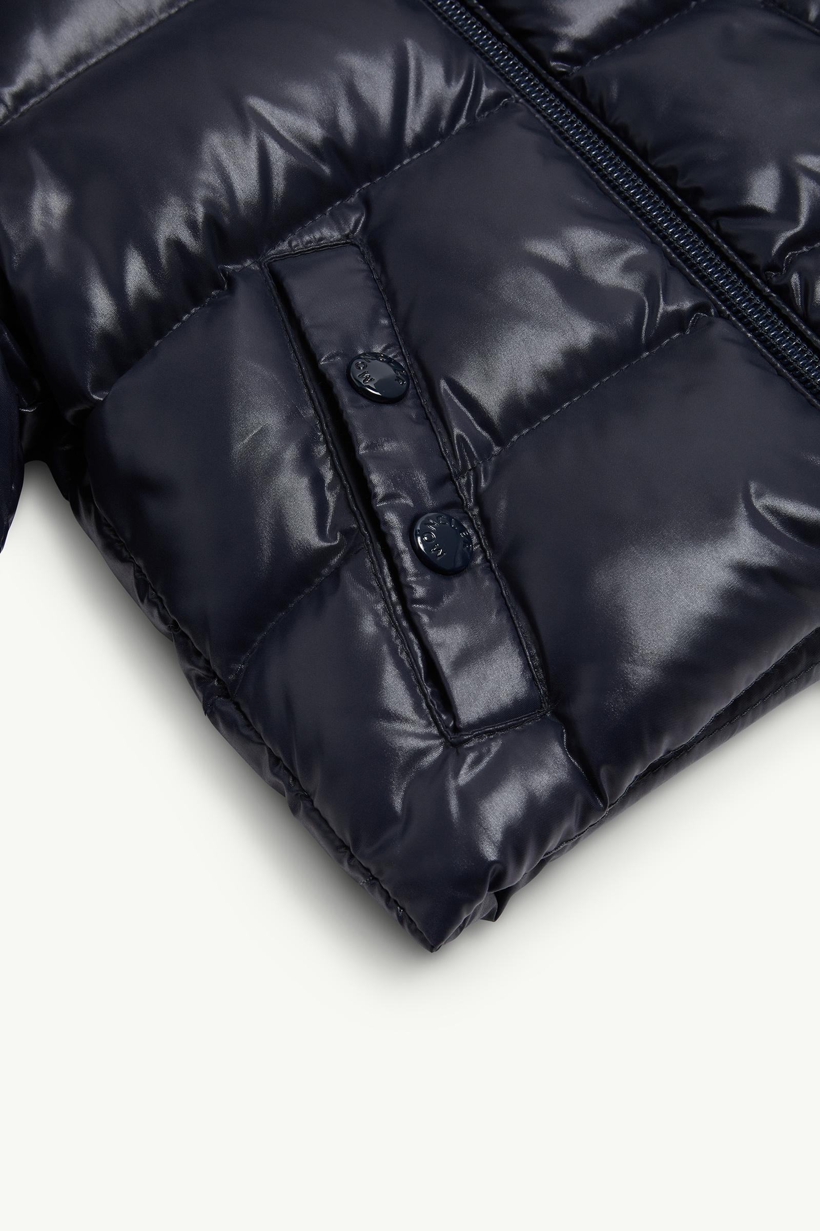 Navy Blue K2 Hooded Faux Fur-Trimmed Down Jacket - Outerwear for