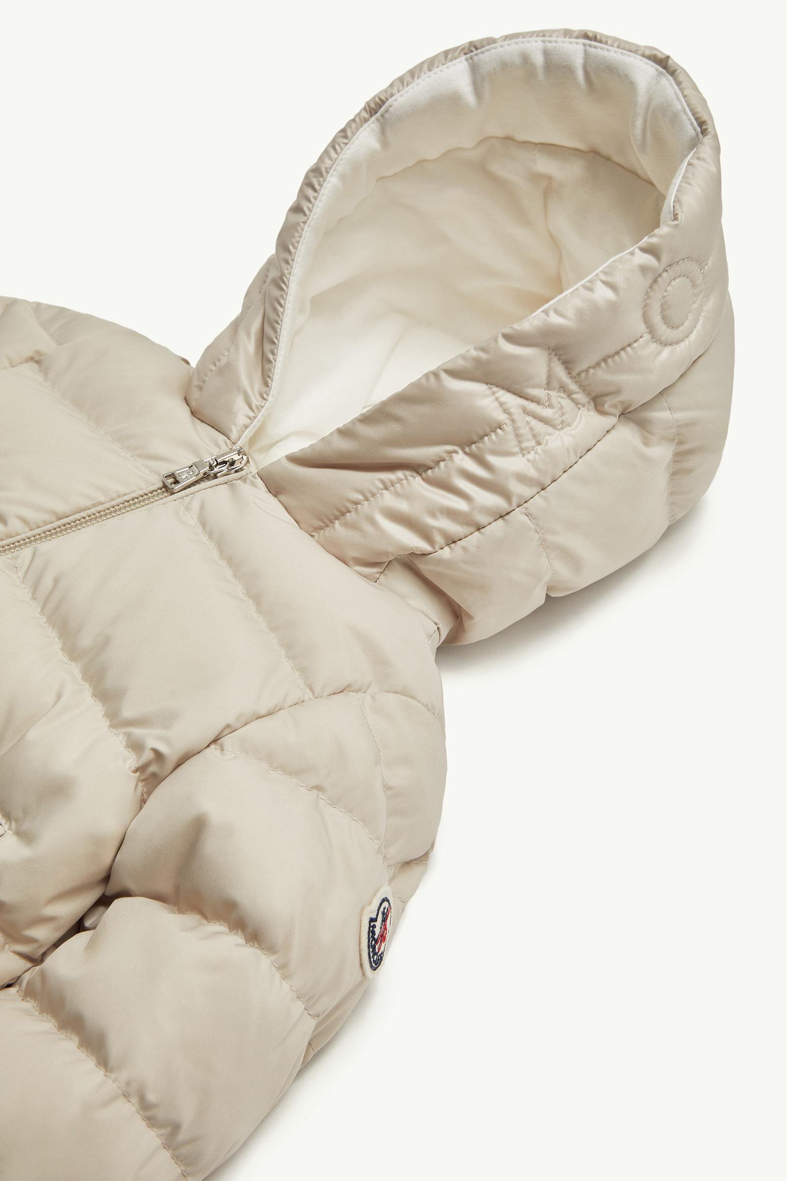 Najan Daunenjacke mit Kapuze Genderneutral Hellbeige Moncler 1