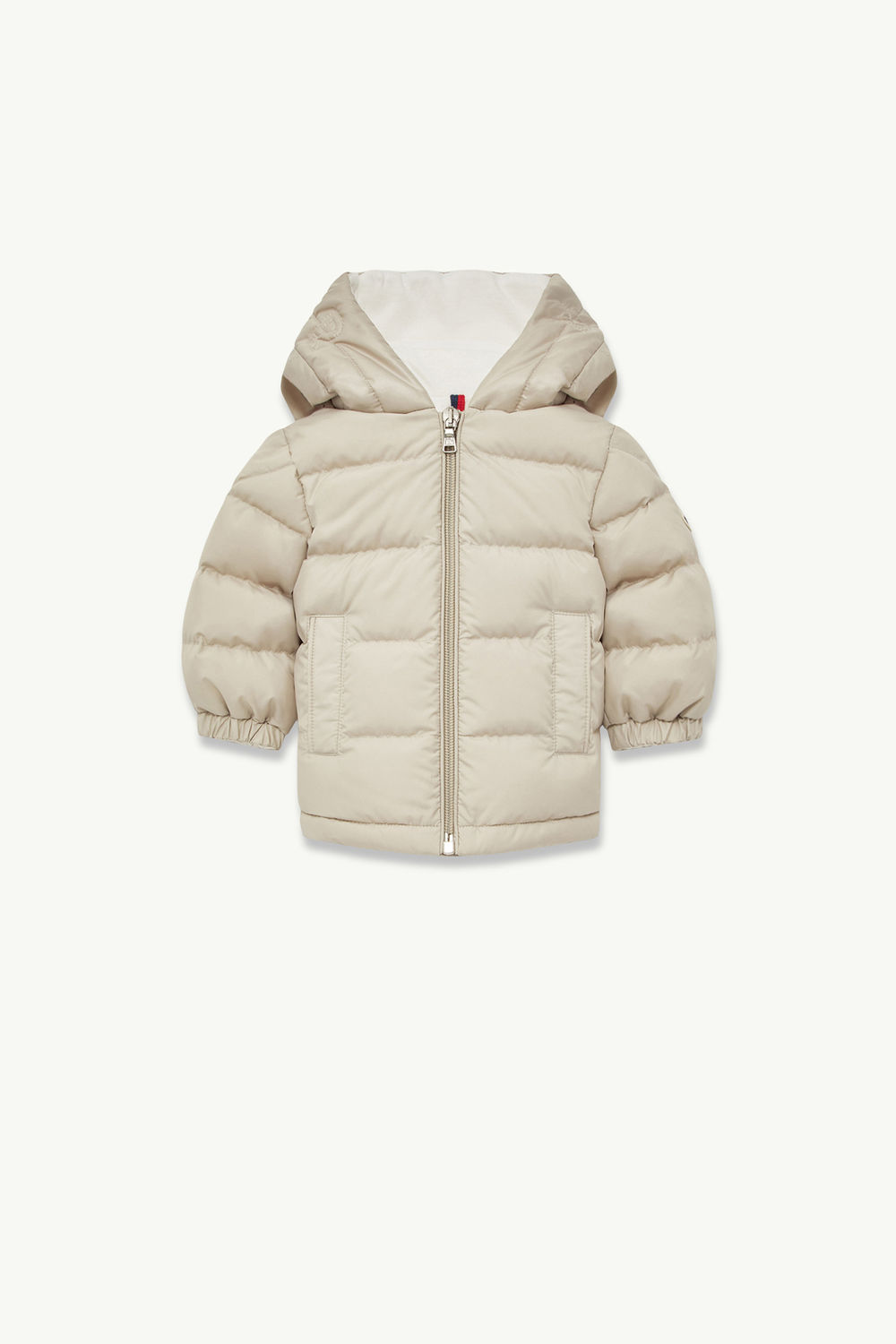 Najan Hooded Down Jacket Gender Neutral Light Beige Moncler 0