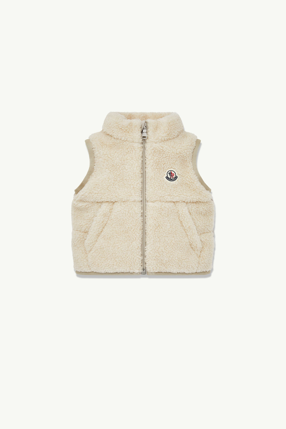 Ernst Teddy Down Gilet Gender Neutral Light Beige Moncler 0