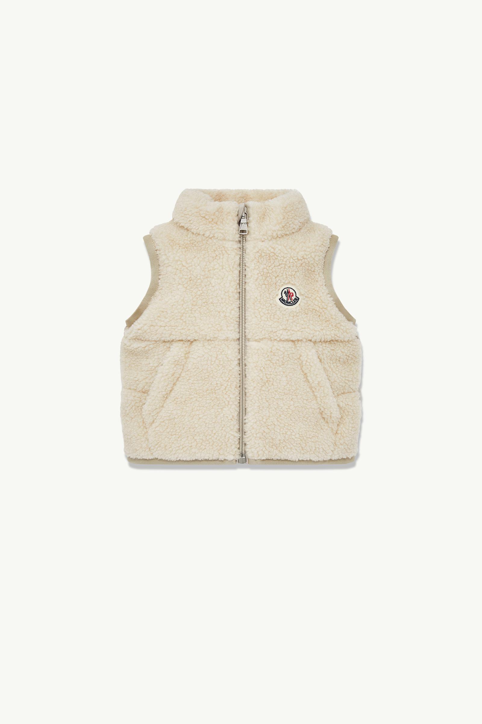 Light Beige Ernst Teddy Down Vest - Outerwear for Children