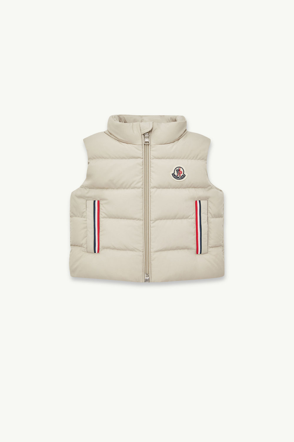 Buang Down Vest Boy Light Beige Moncler 0