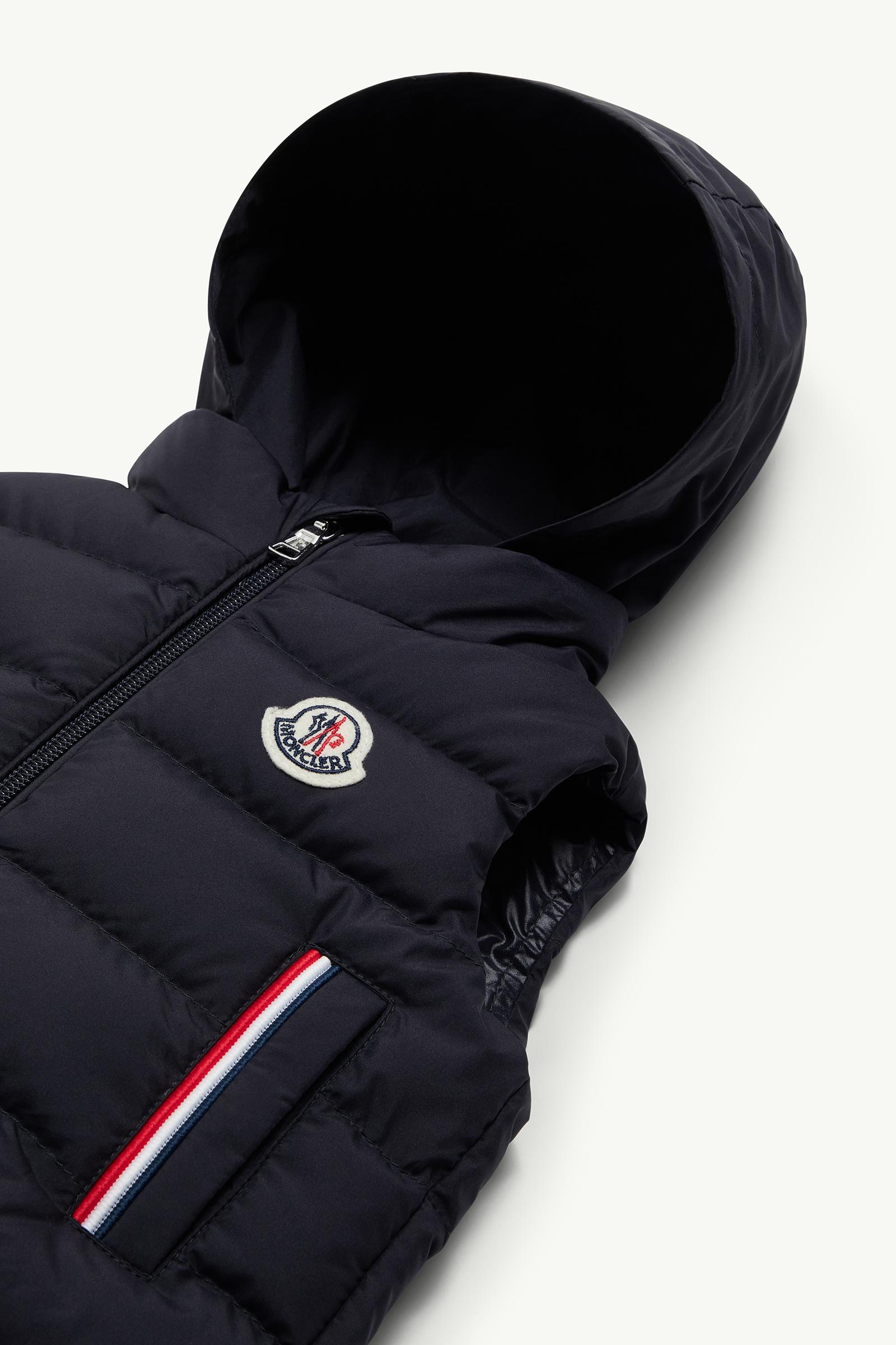 Buang Down Gilet Boy Navy Blue Moncler 1