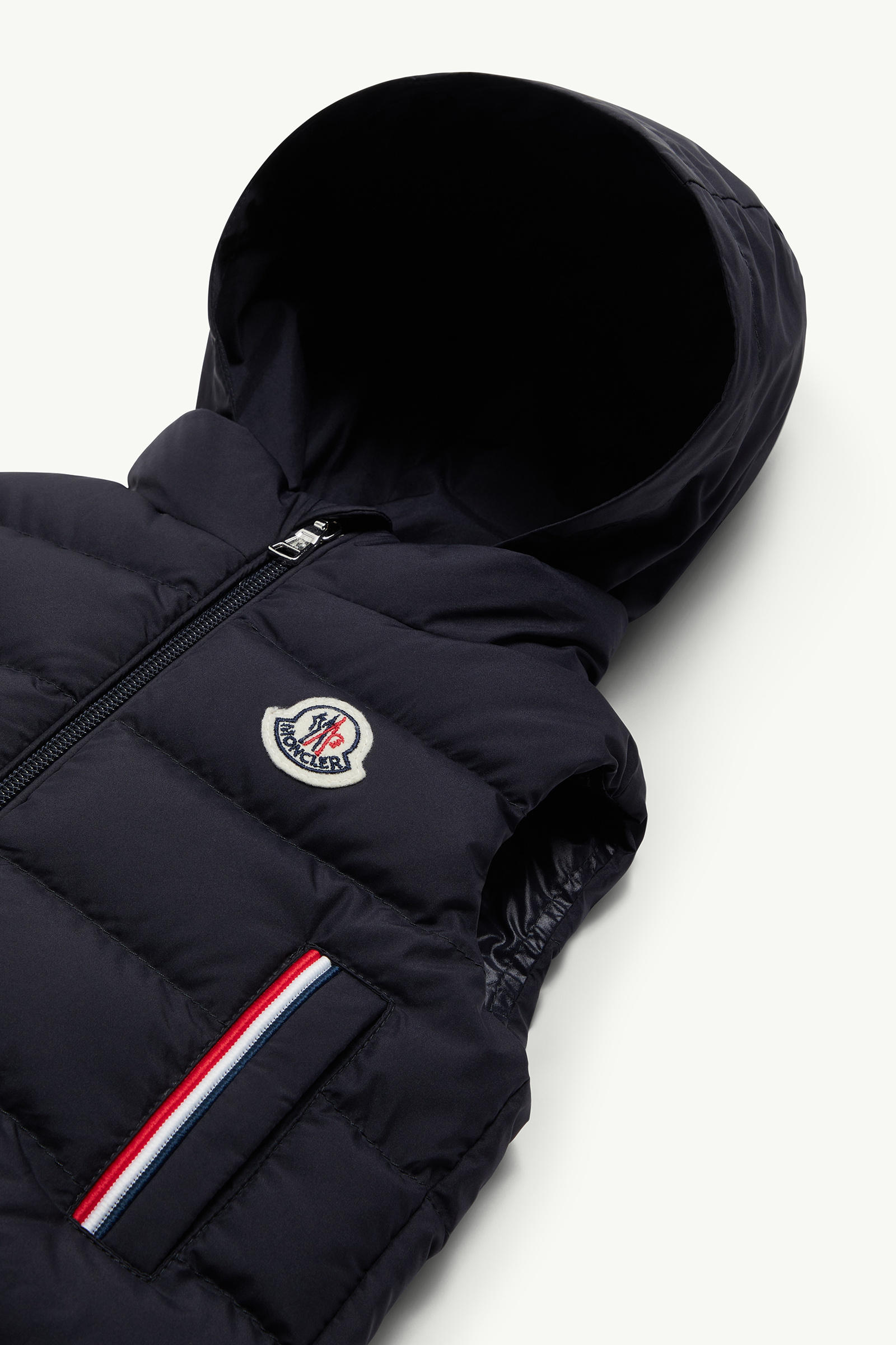 Buang Down Gilet Boy Navy Blue Moncler 1